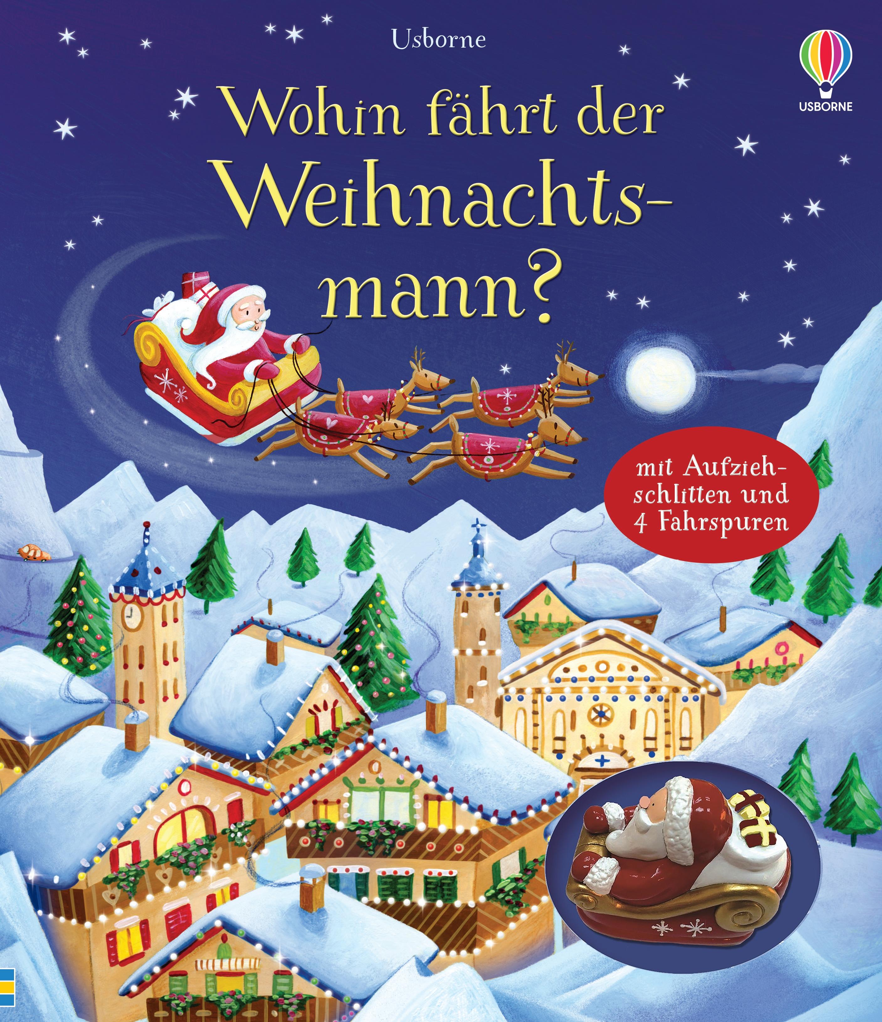 Vorderes Coverbild Wohin fährt der Weihnachtsmann?