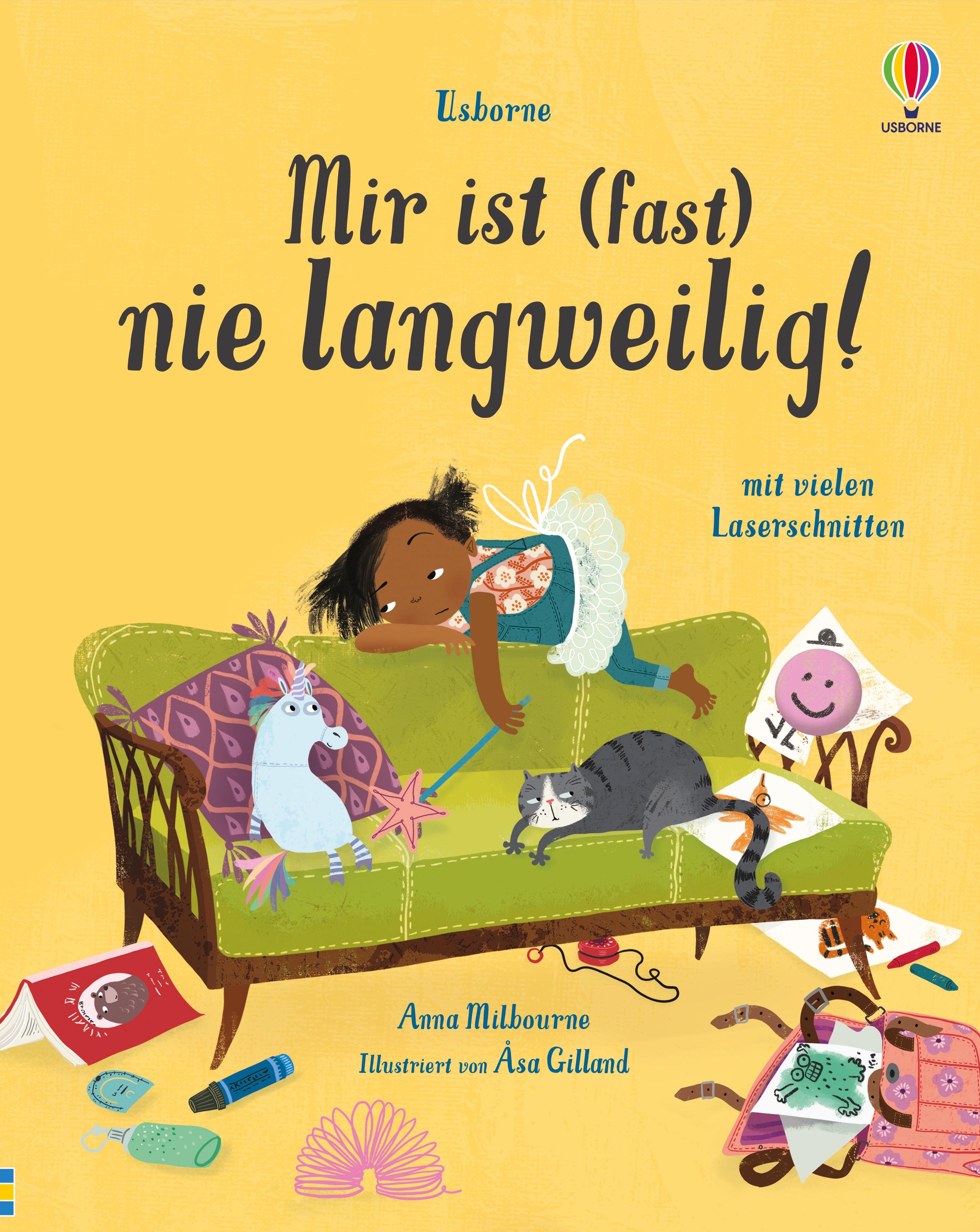 Vorderes Coverbild Mir ist (fast) nie langweilig!