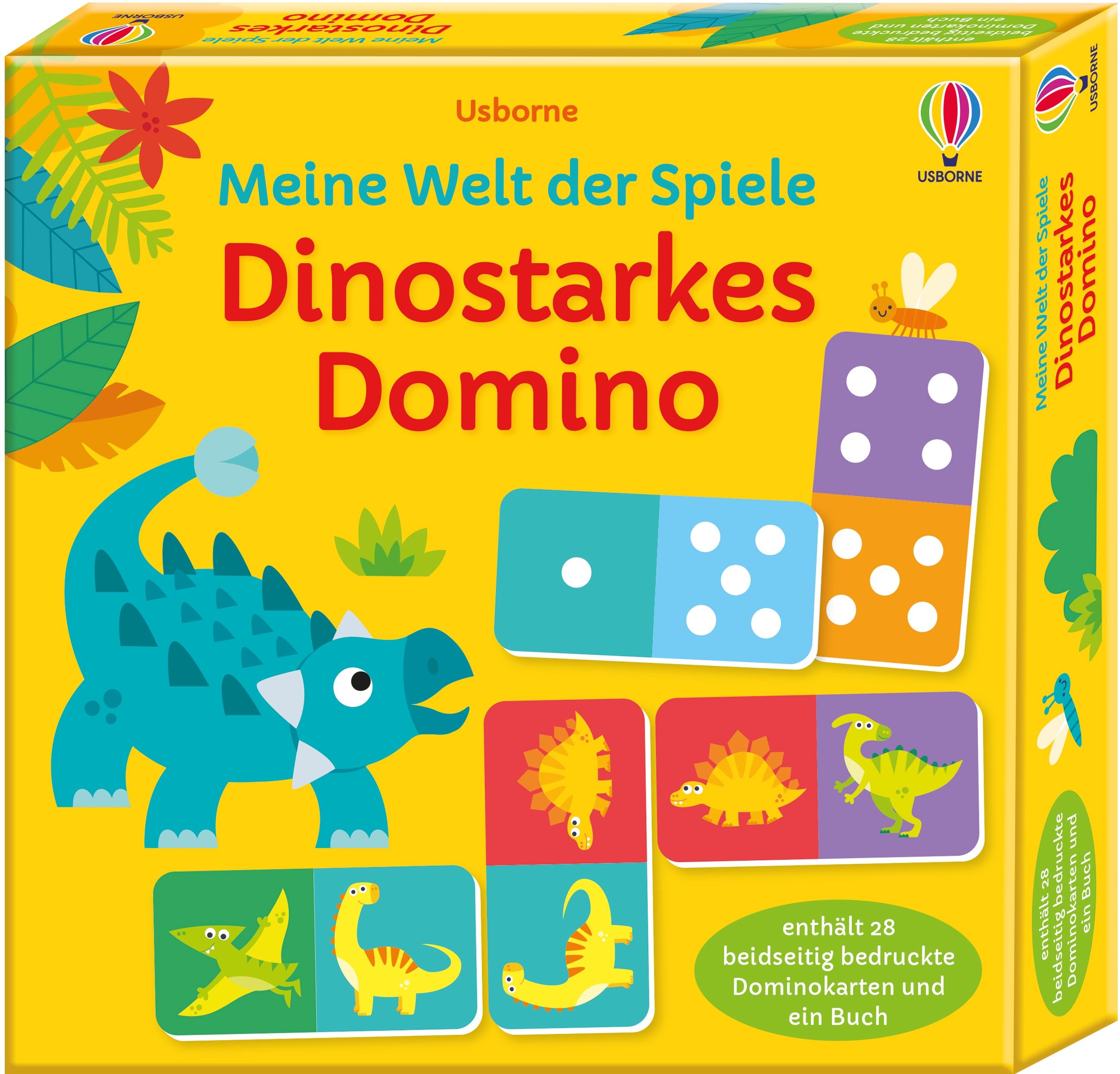 Vorderes Coverbild Meine Welt der Spiele: Dinostarkes Domino