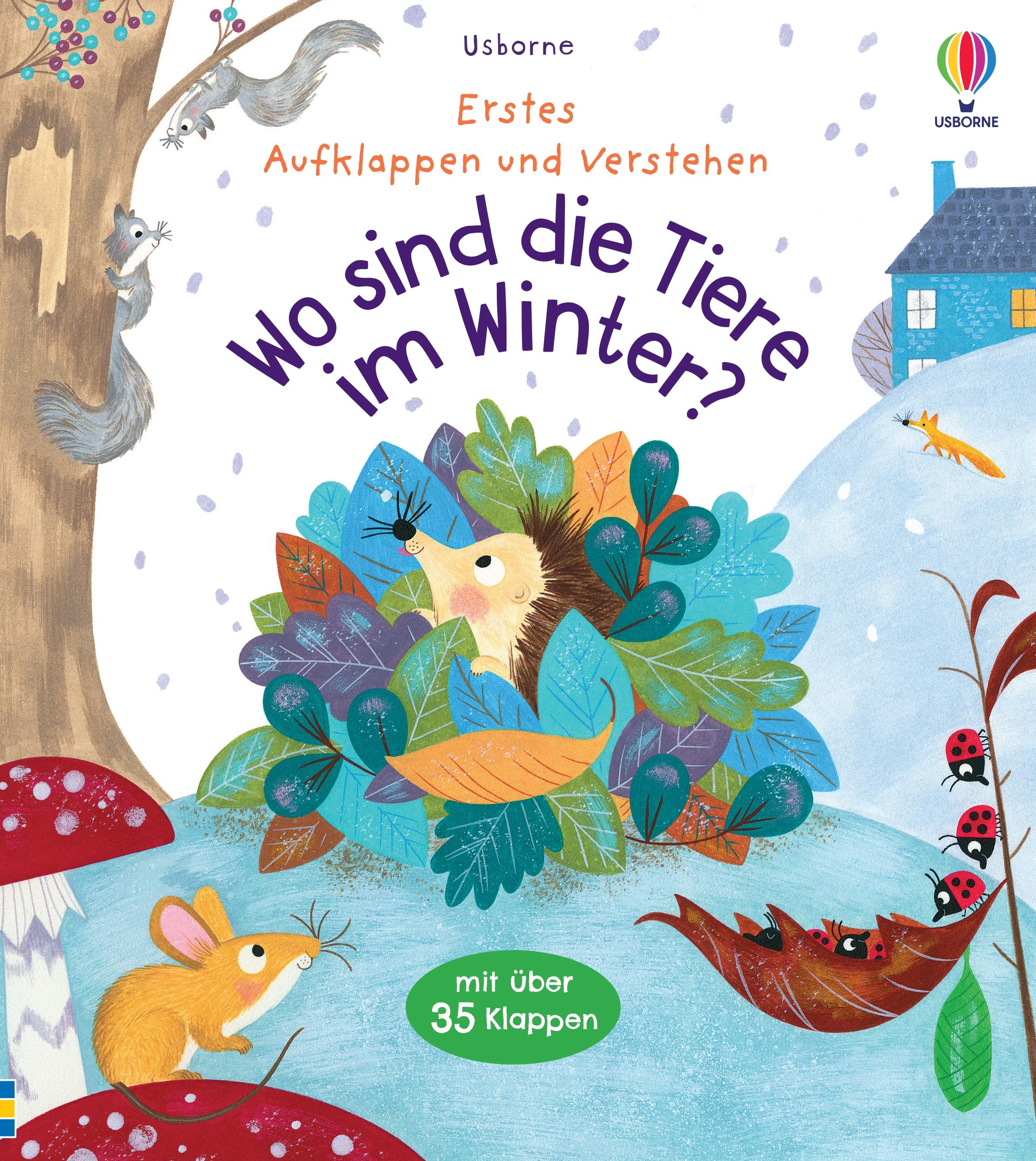 Vorderes Coverbild Erstes Aufklappen und Verstehen: Wo sind die Tiere im Winter?