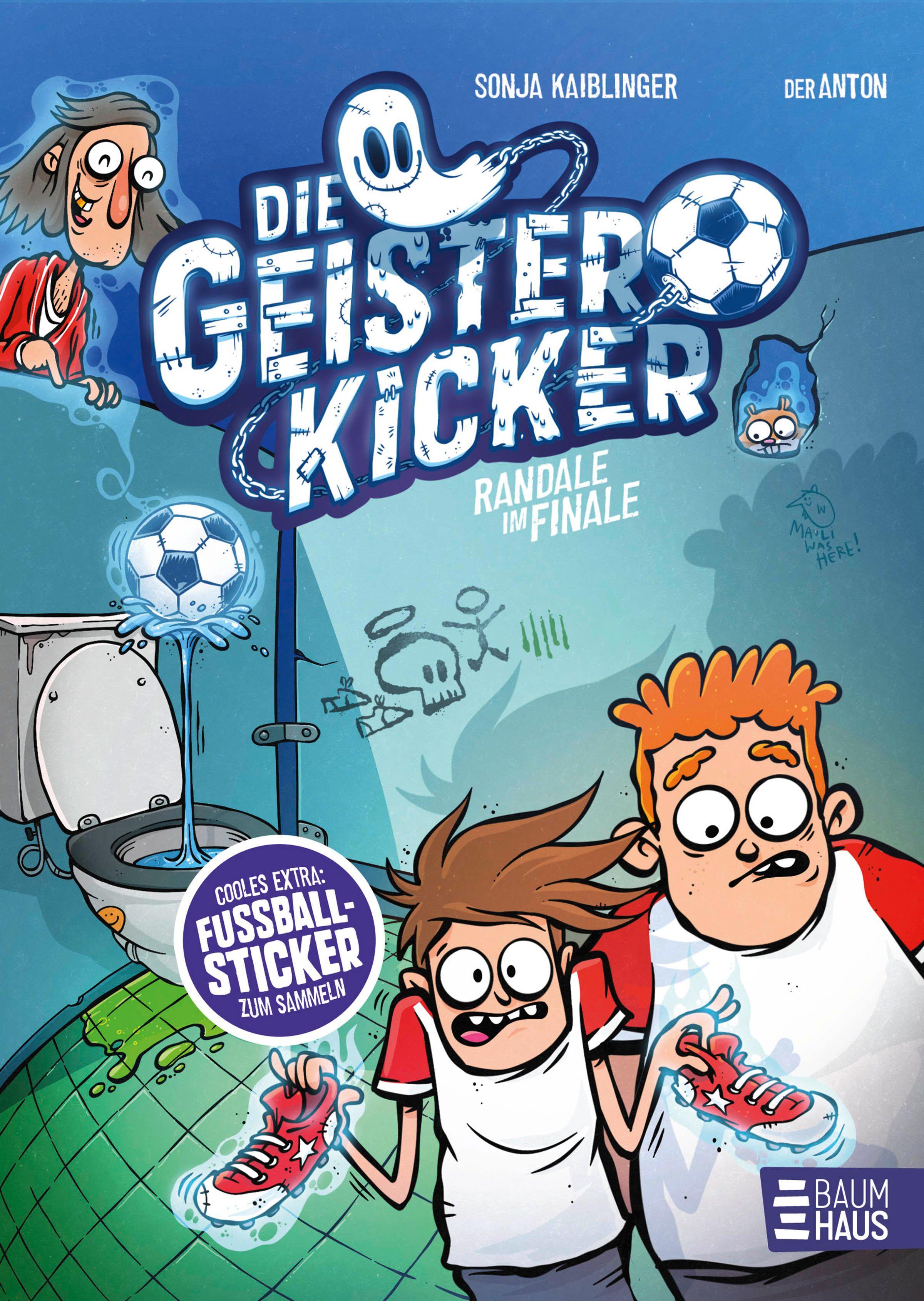 Vorderes Coverbild Die Geisterkicker - Randale im Finale (Band 3)