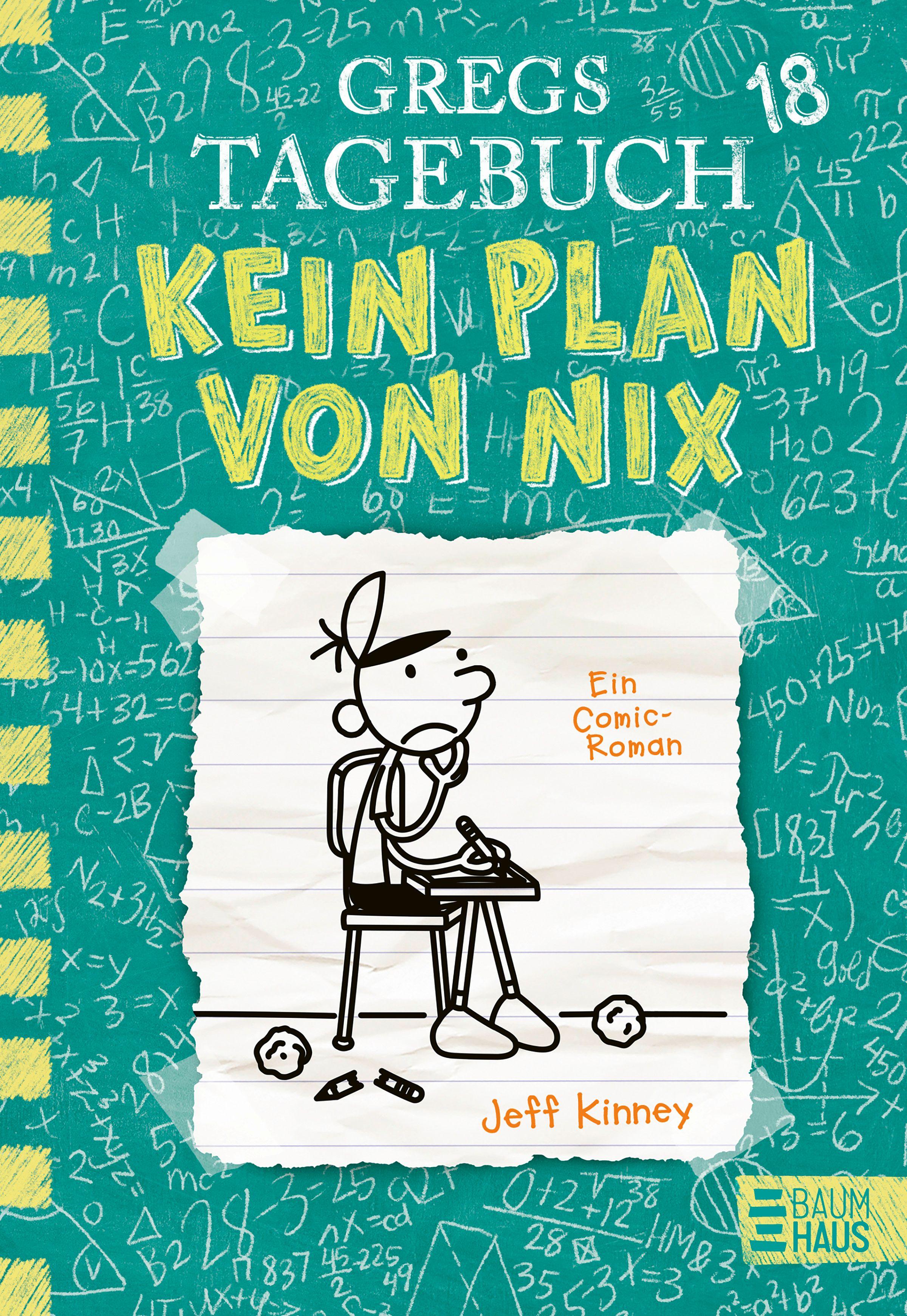 Vorderes Coverbild Gregs Tagebuch 18 - Kein Plan von nix