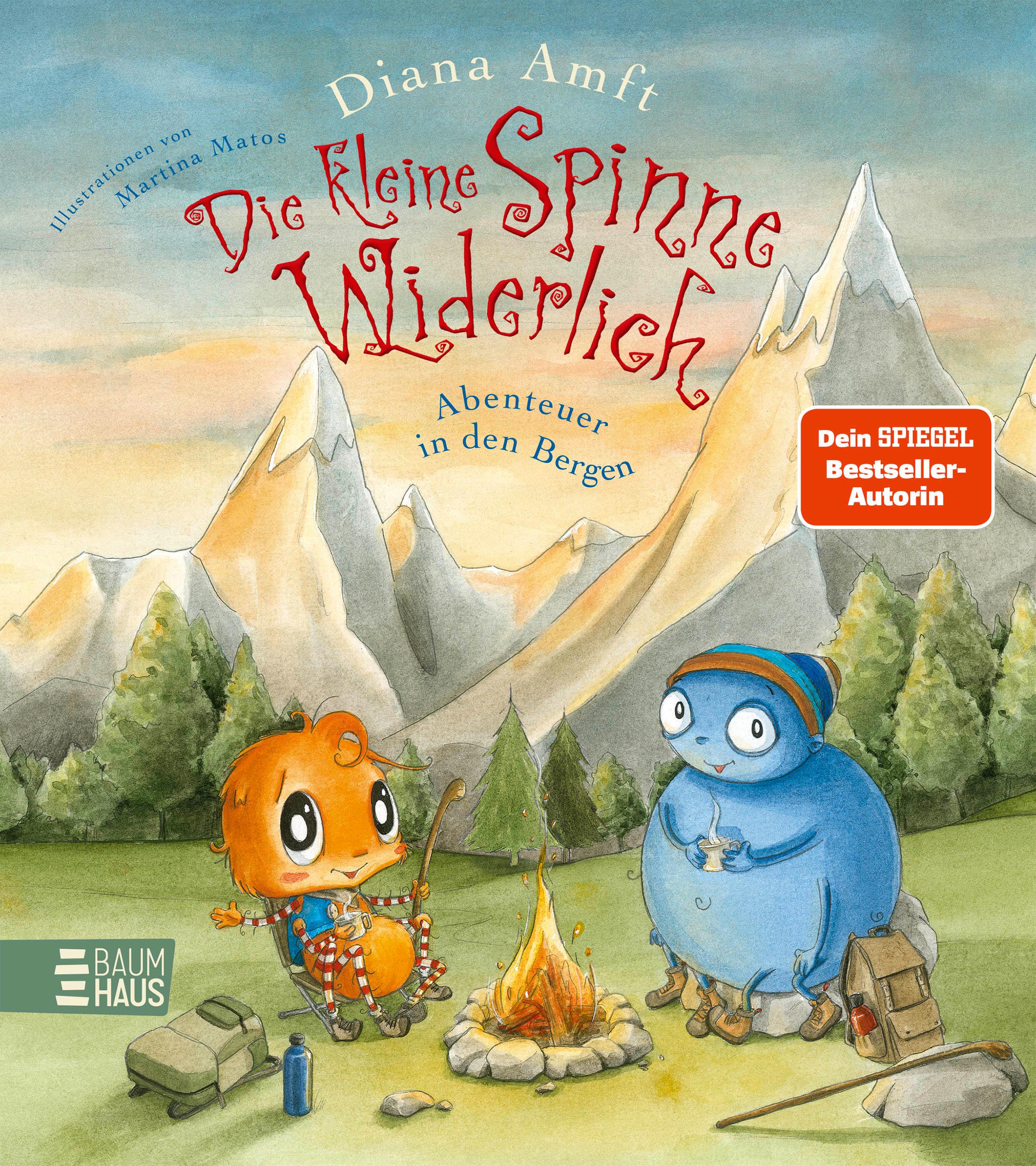 Vorderes Coverbild Die kleine Spinne Widerlich - Abenteuer in den Bergen (Band 10)