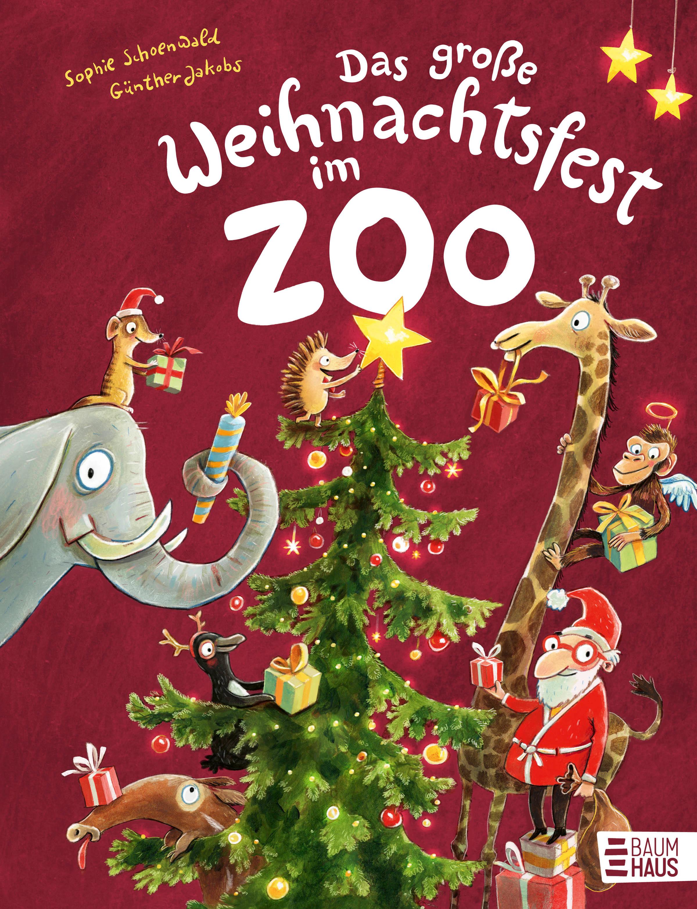 Vorderes Coverbild Das große Weihnachtsfest im Zoo