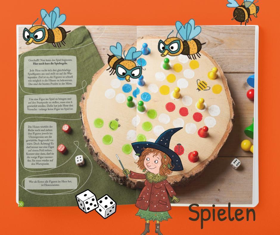 Beispielinhalt (Bild) Basteln & Spielen mit Petronella Apfelmus - 99 zauberhafte Ideen für Herbst und Winter
