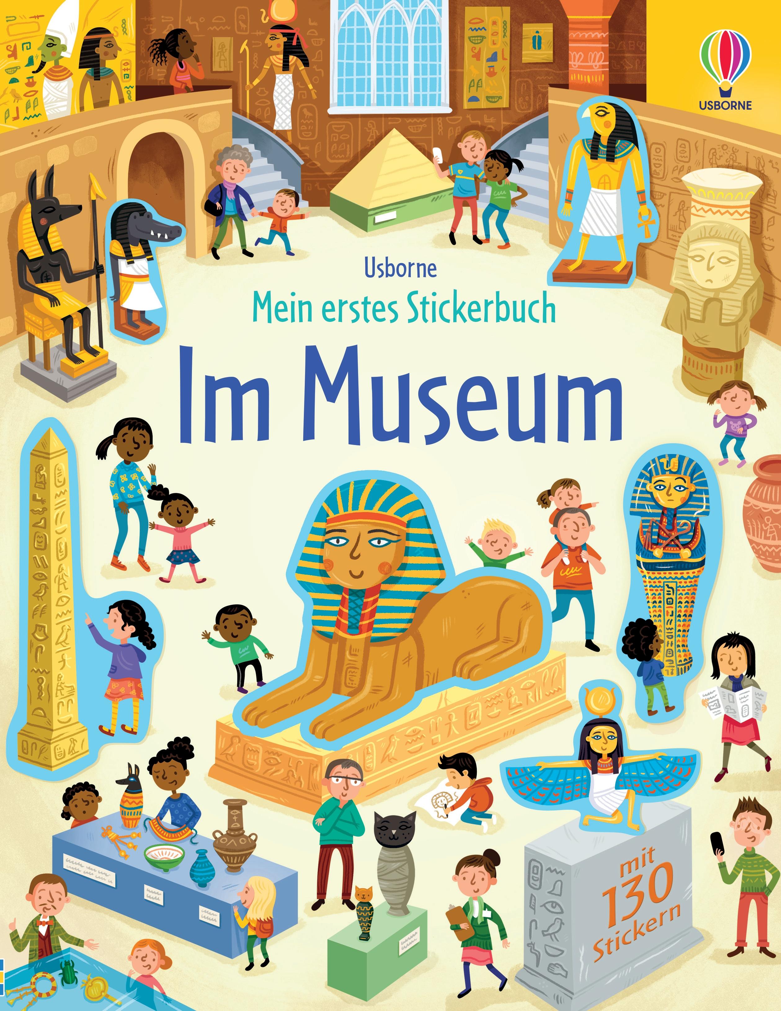 Vorderes Coverbild Mein erstes Stickerbuch: Im Museum