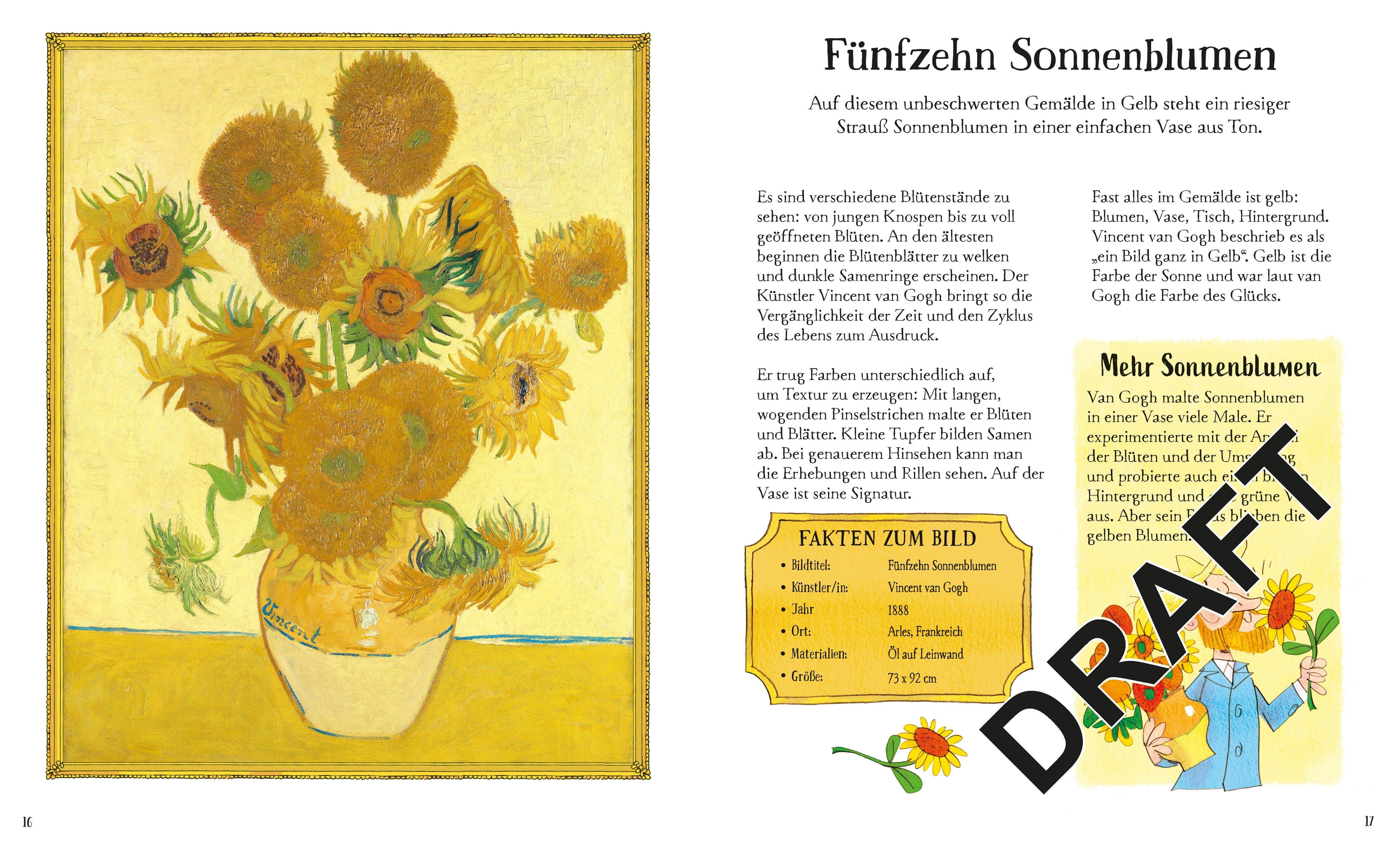 Beispielinhalt (Bild) Puzzle & Buch: Berühmte Gemälde