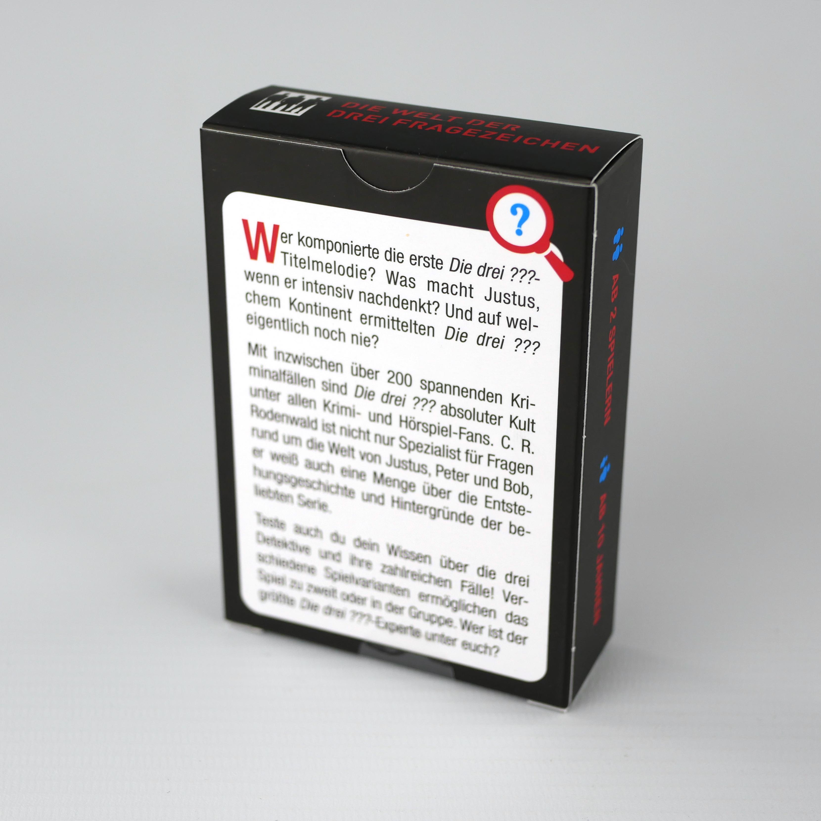 Beispielinhalt (Bild) Die Welt der drei Fragezeichen 2 - Das neue spannende Quiz rund um die Kultdetektive