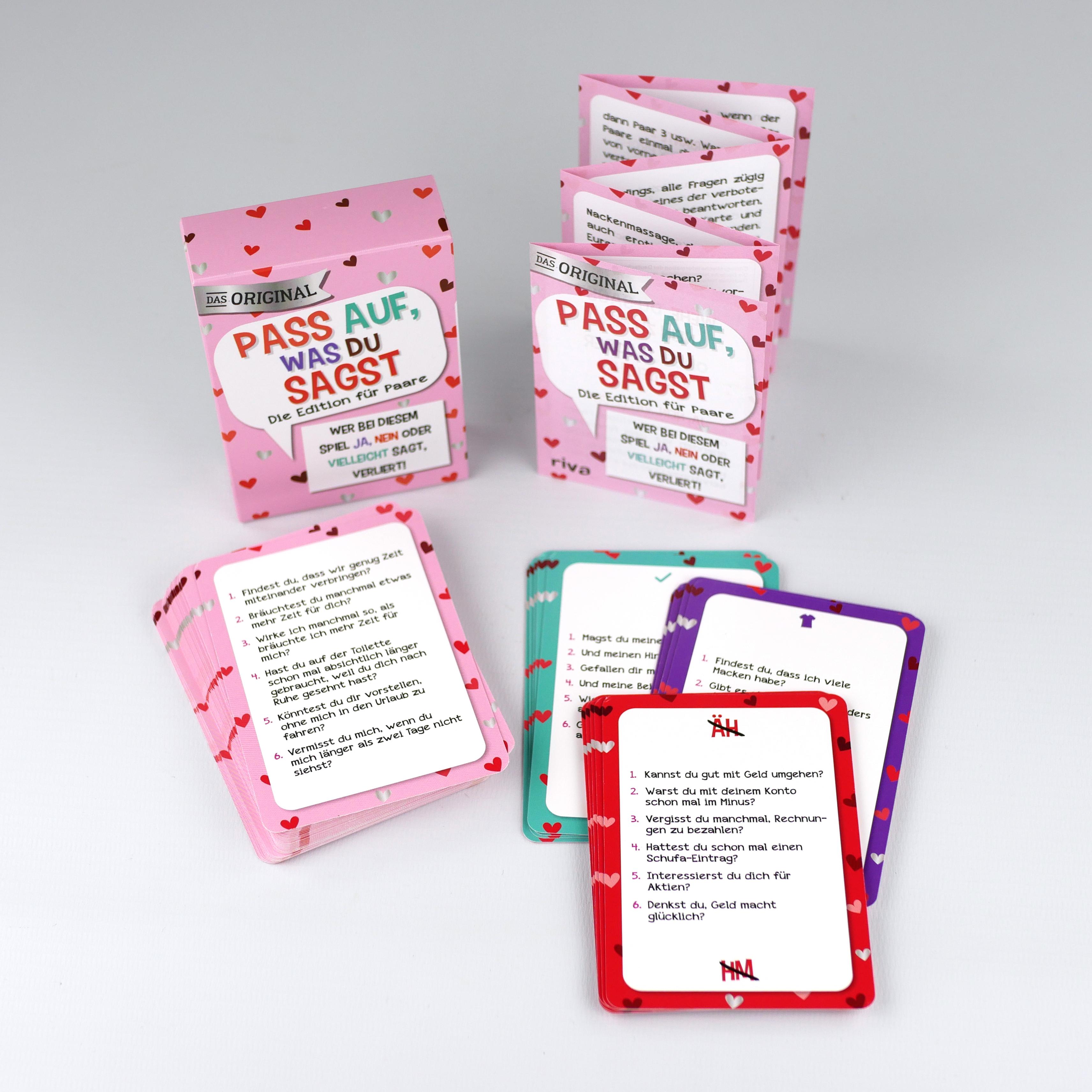 Beispielinhalt (Bild) Pass auf, was du sagst - Die Edition für Paare