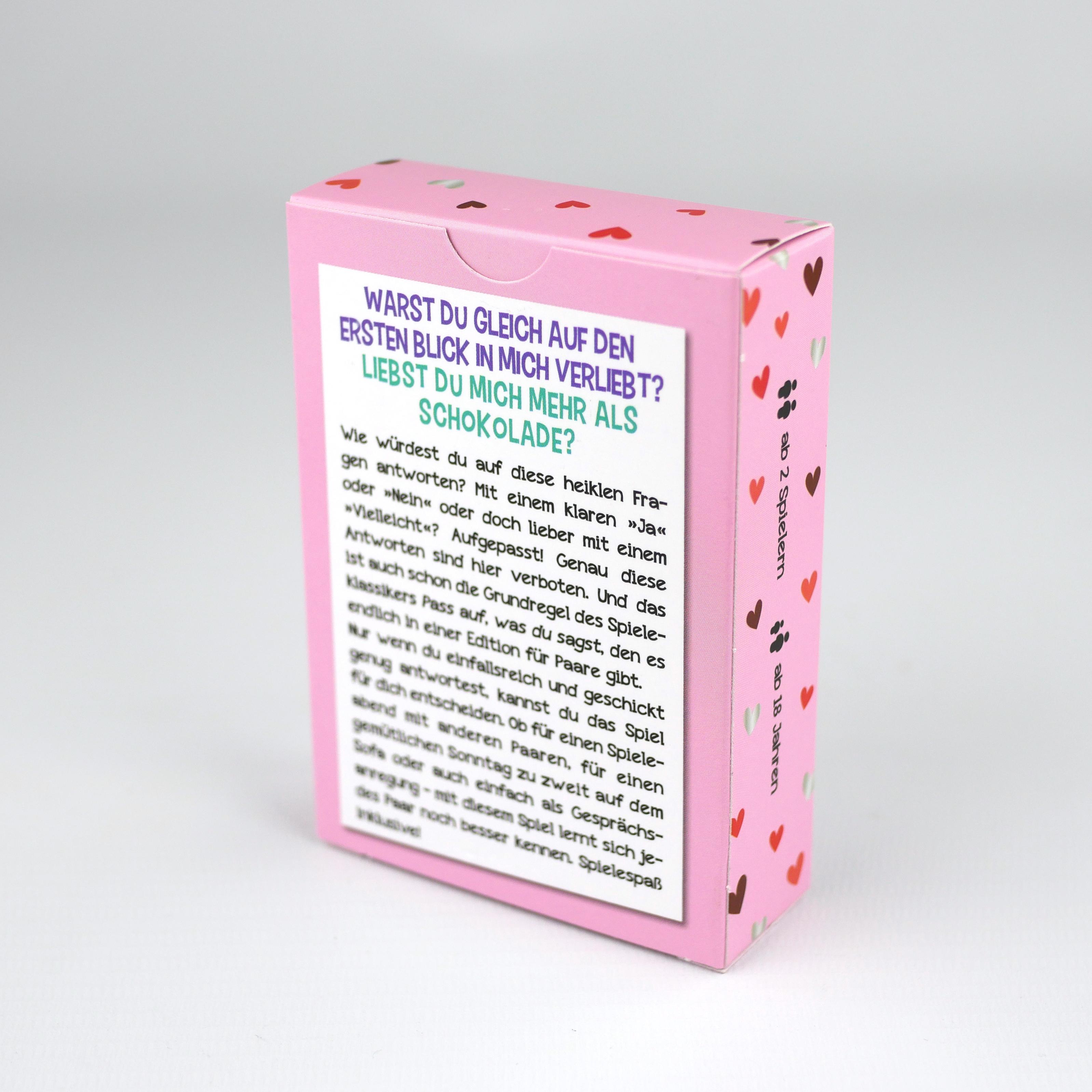 Beispielinhalt (Bild) Pass auf, was du sagst - Die Edition für Paare