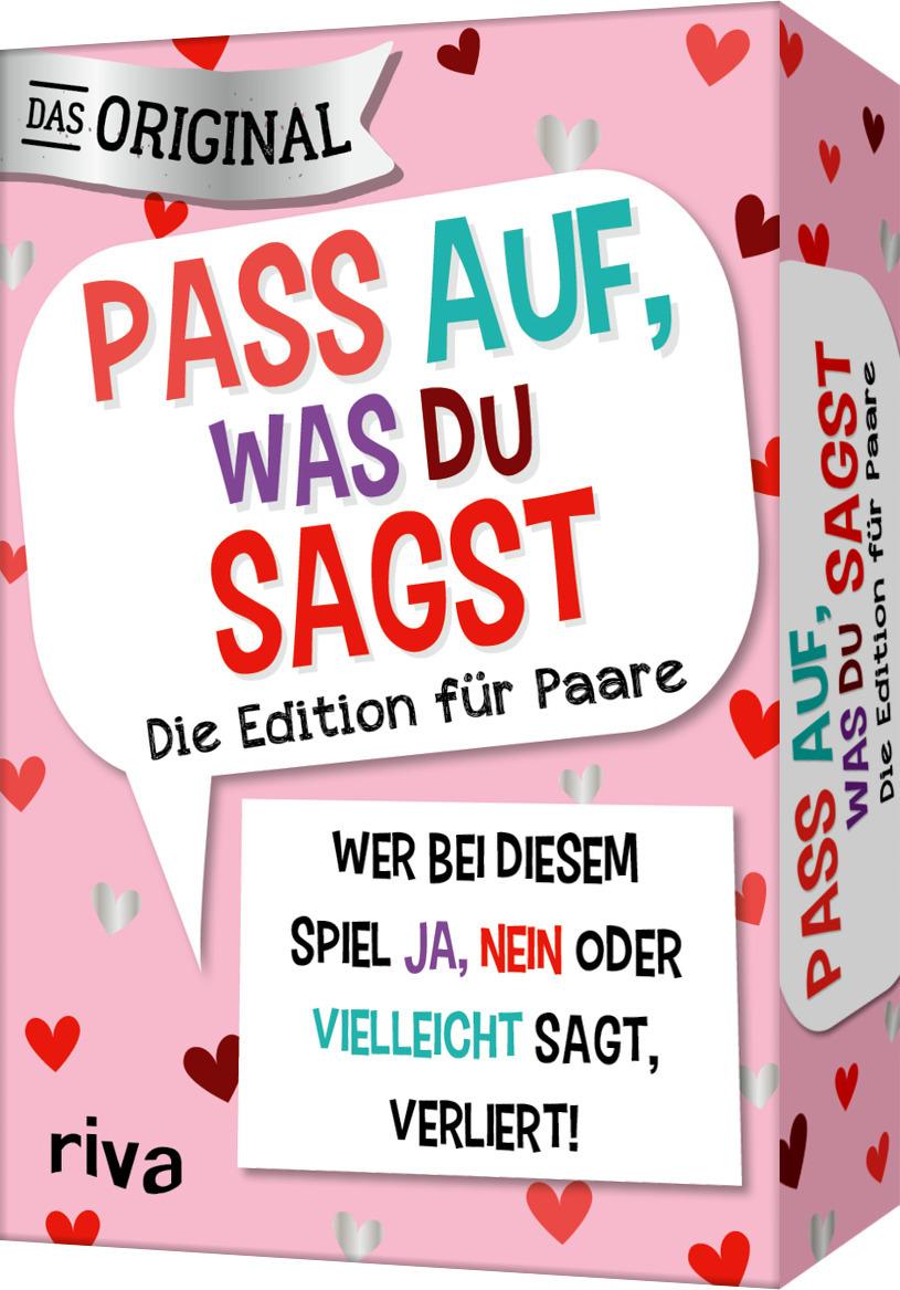 Vorderes Coverbild Pass auf, was du sagst - Die Edition für Paare