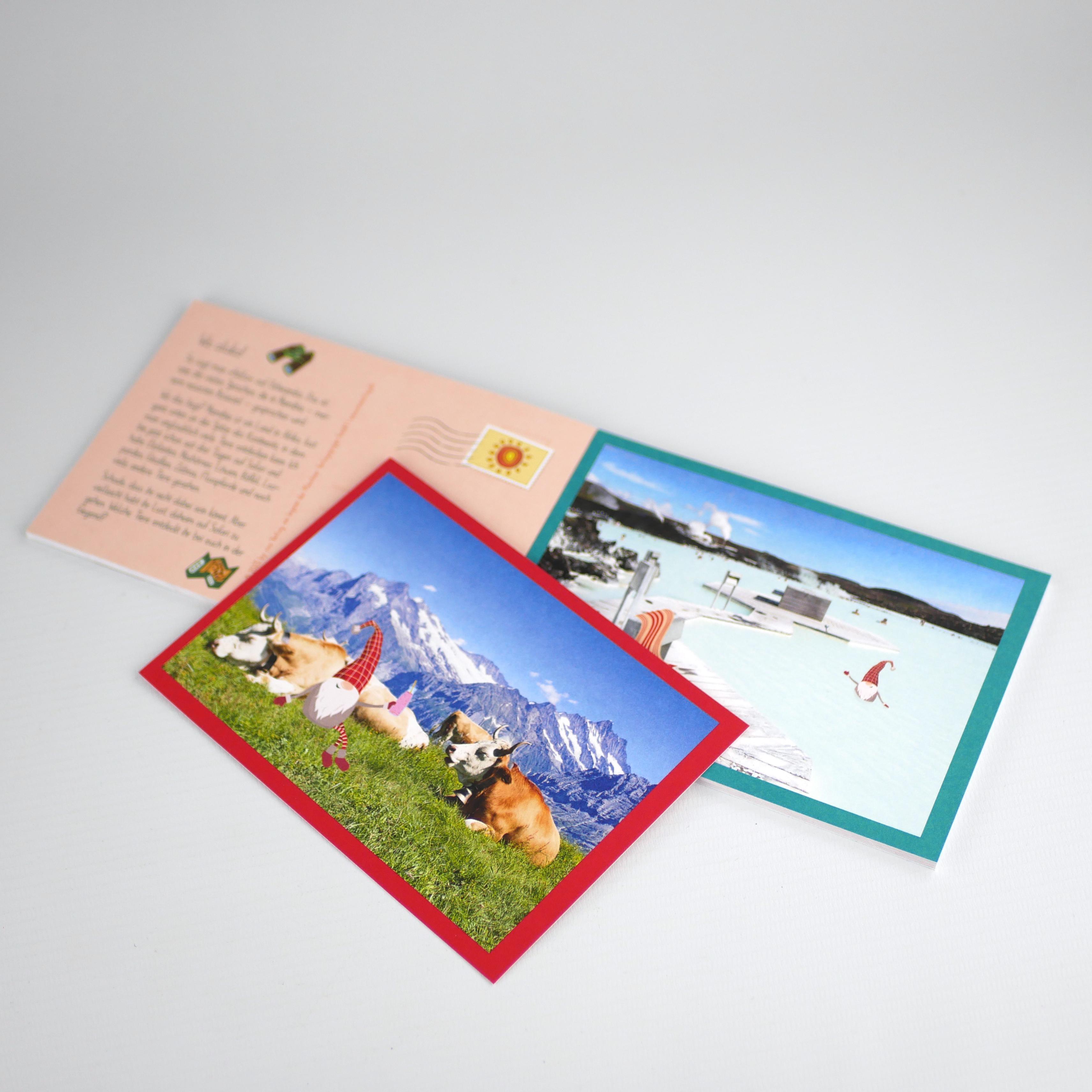 Beispielinhalt (Bild) Mit dem Wichtel durchs Jahr