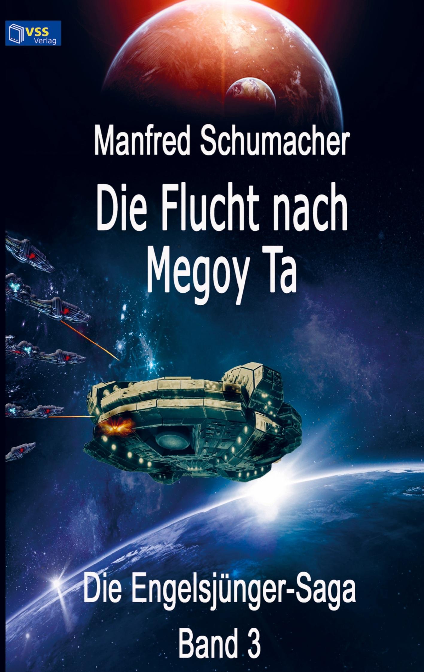 Vorderes Coverbild Die Flucht nach Megoy Ta