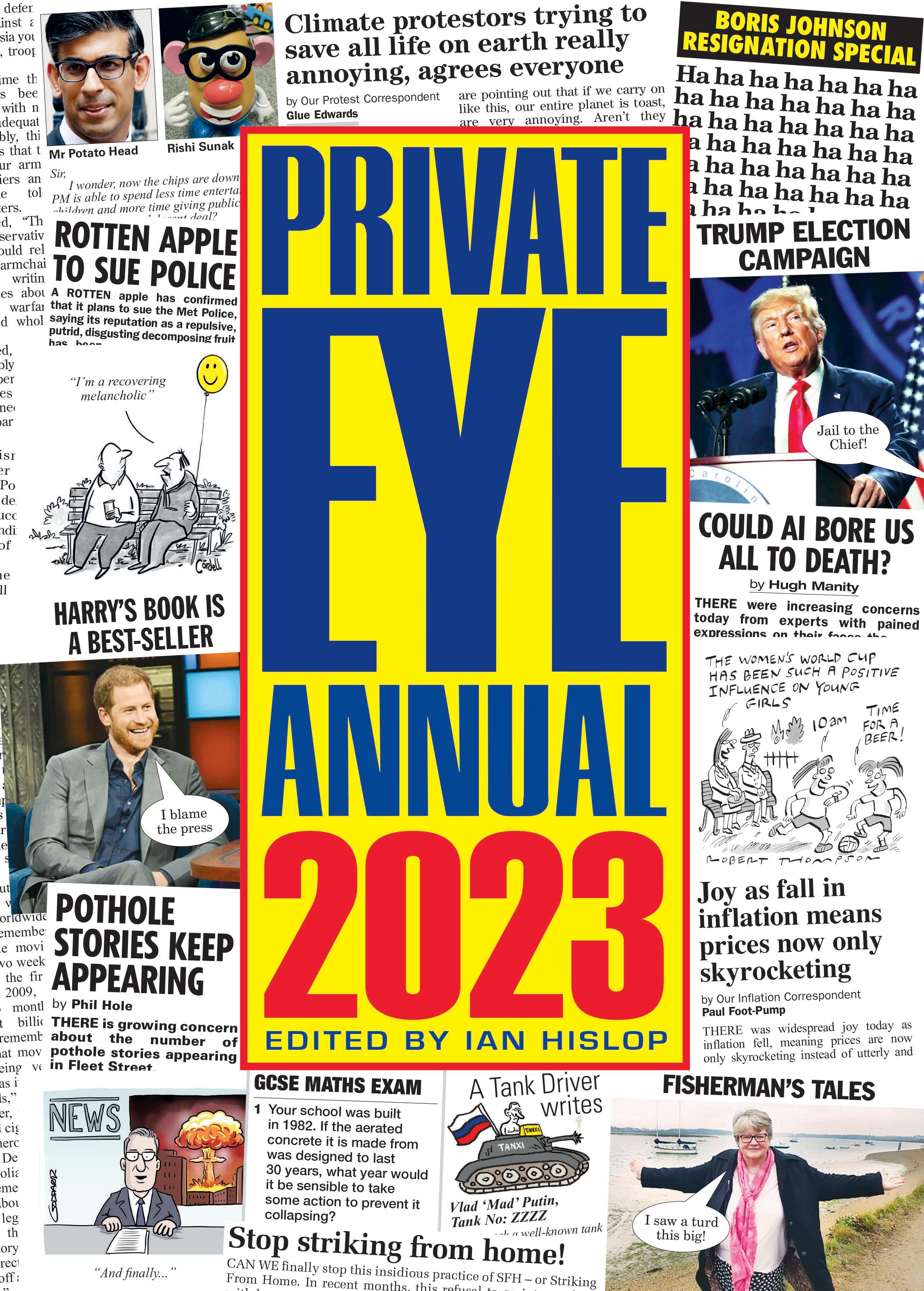 Vorderes Coverbild Private Eye Annual