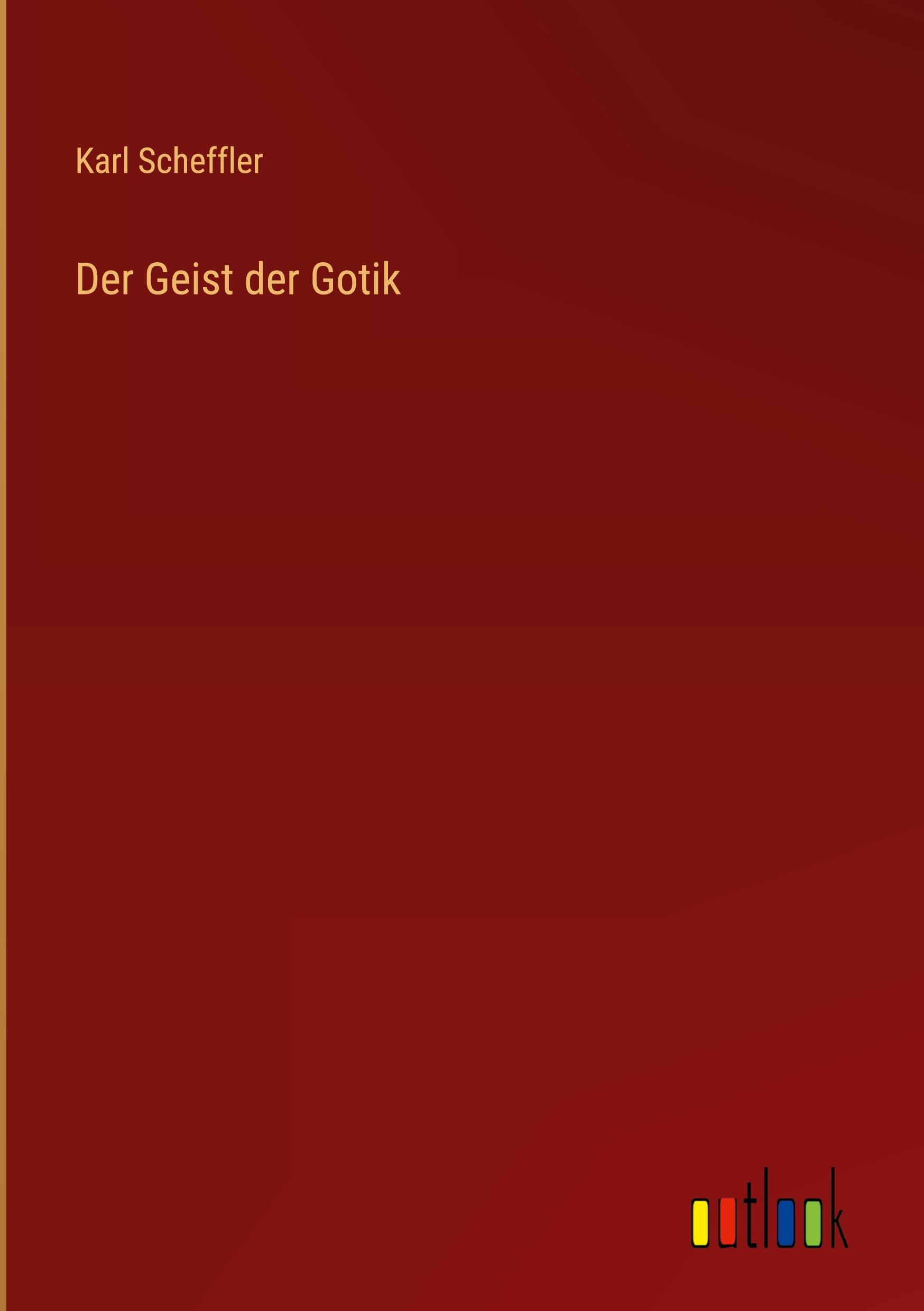 Vorderes Coverbild Der Geist der Gotik