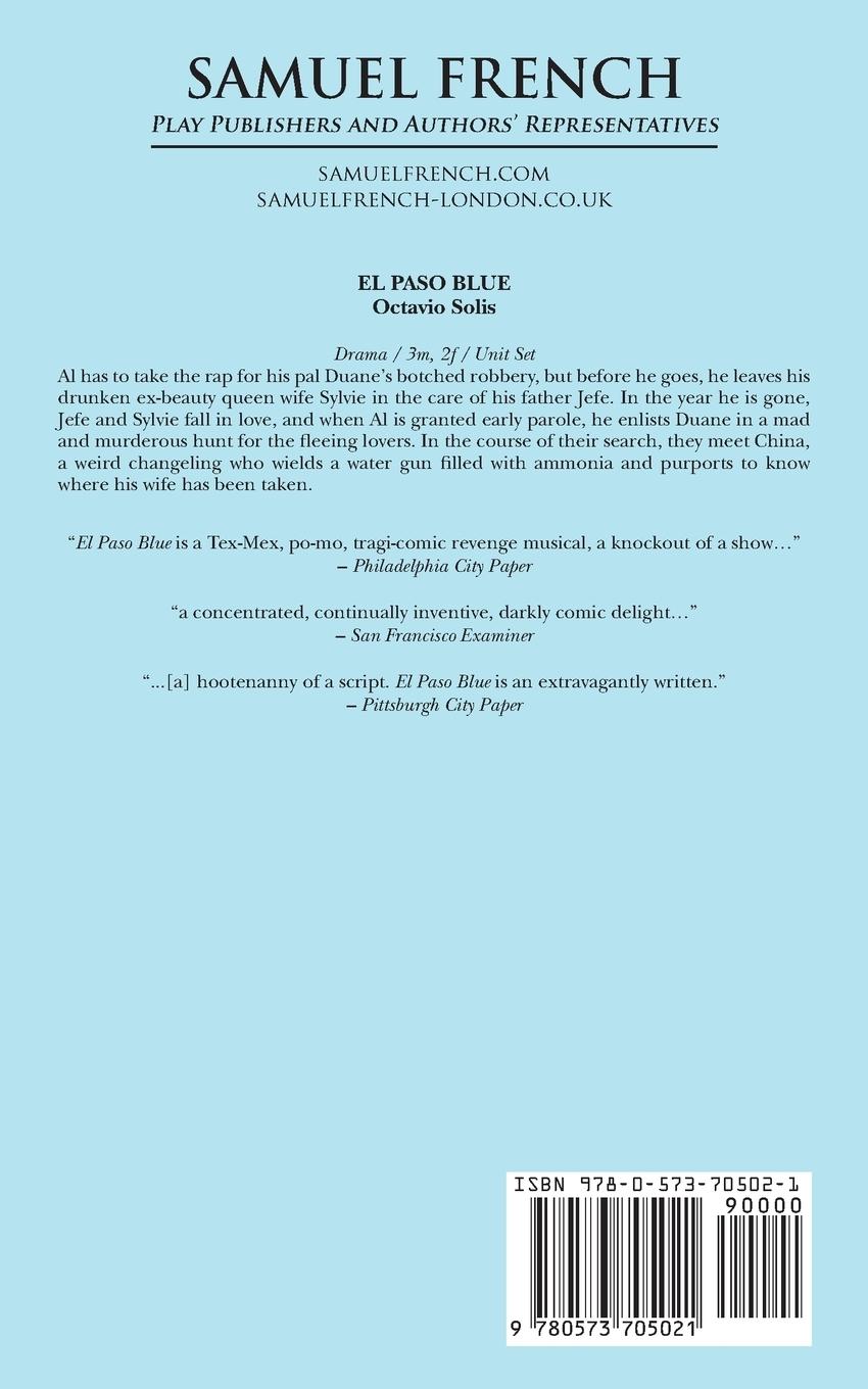 Rückseitencover El Paso Blue