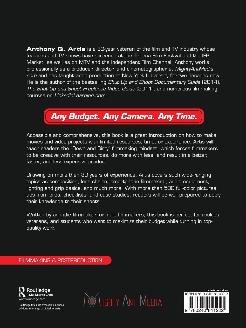 Rückseitencover The Shut Up and Shoot Video Production Guide