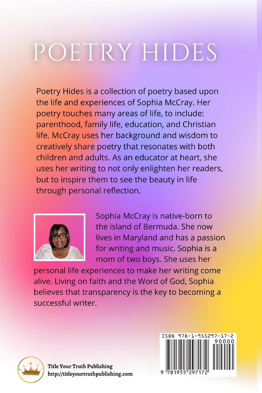 Rückseitencover Poetry Hides