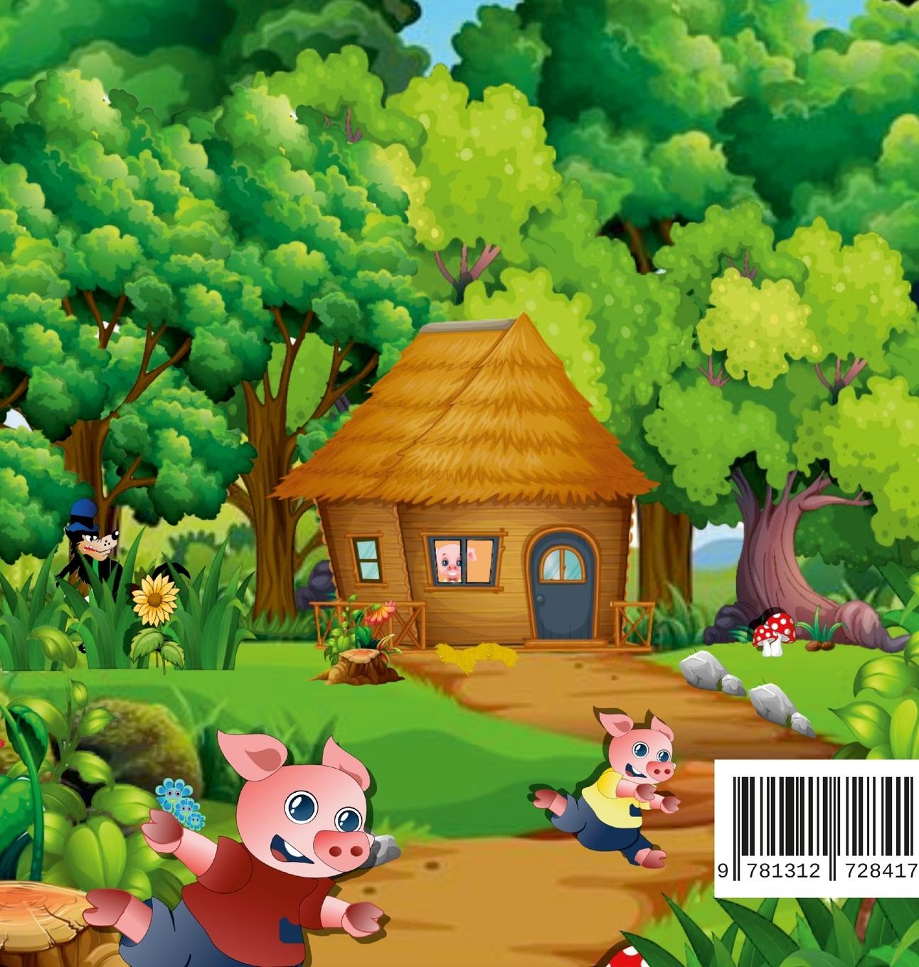 Rückseitencover The three little pigs