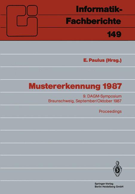 Vorderes Coverbild Mustererkennung 1987