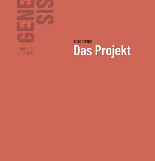 Vorderes Coverbild Markus Lüpertz - GENESIS Das Projekt. Band I
