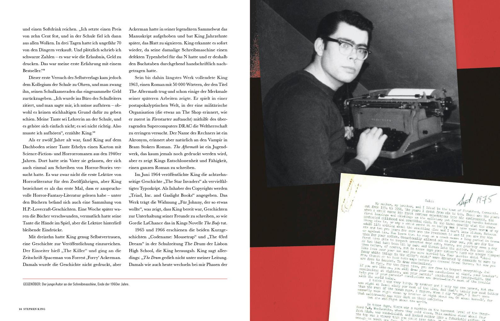 Beispielinhalt (Bild) Stephen King