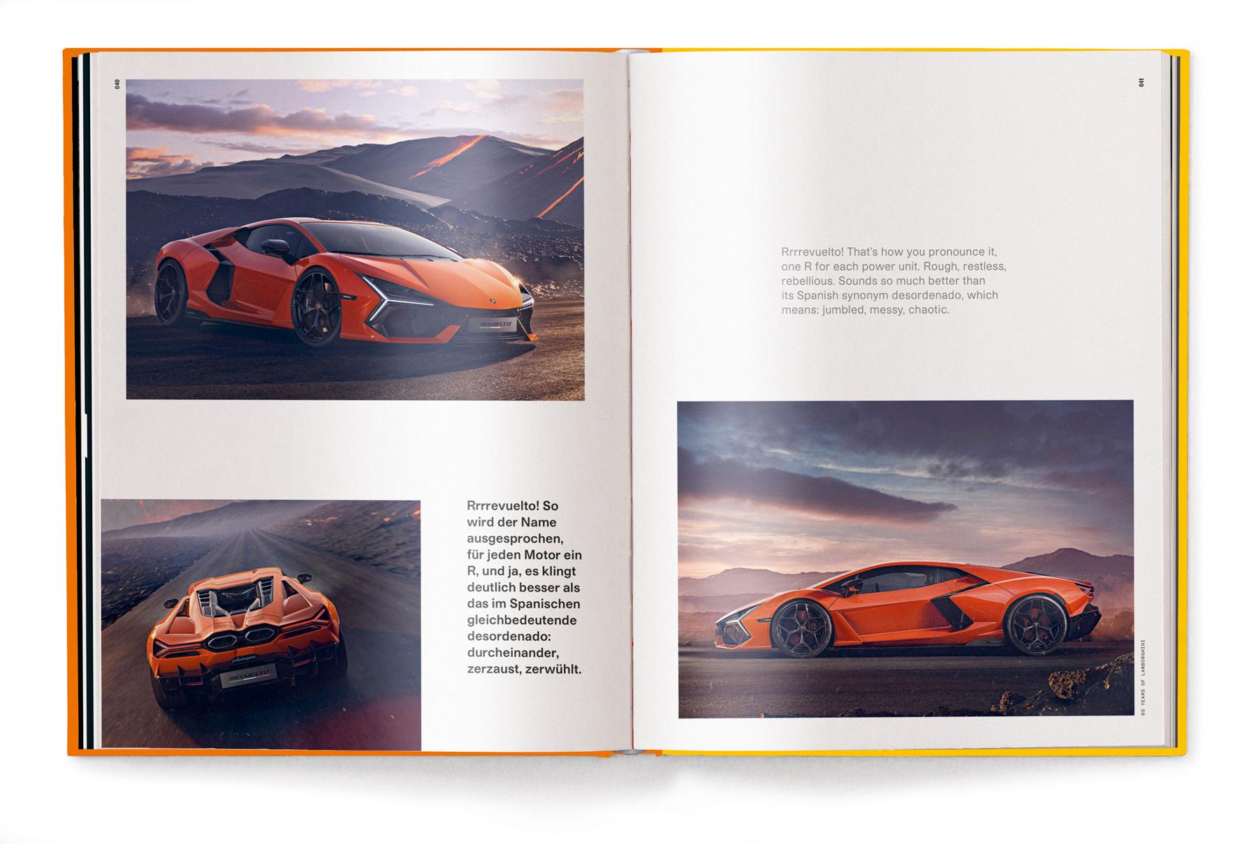 Beispielinhalt (Bild) The Lamborghini Book