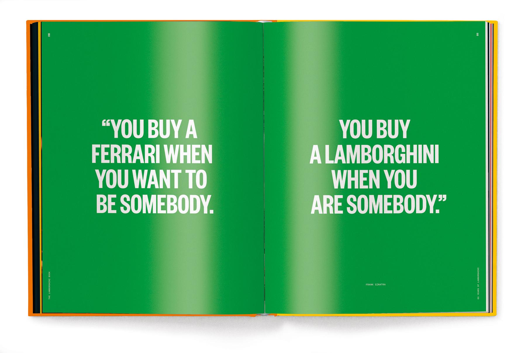 Beispielinhalt (Bild) The Lamborghini Book