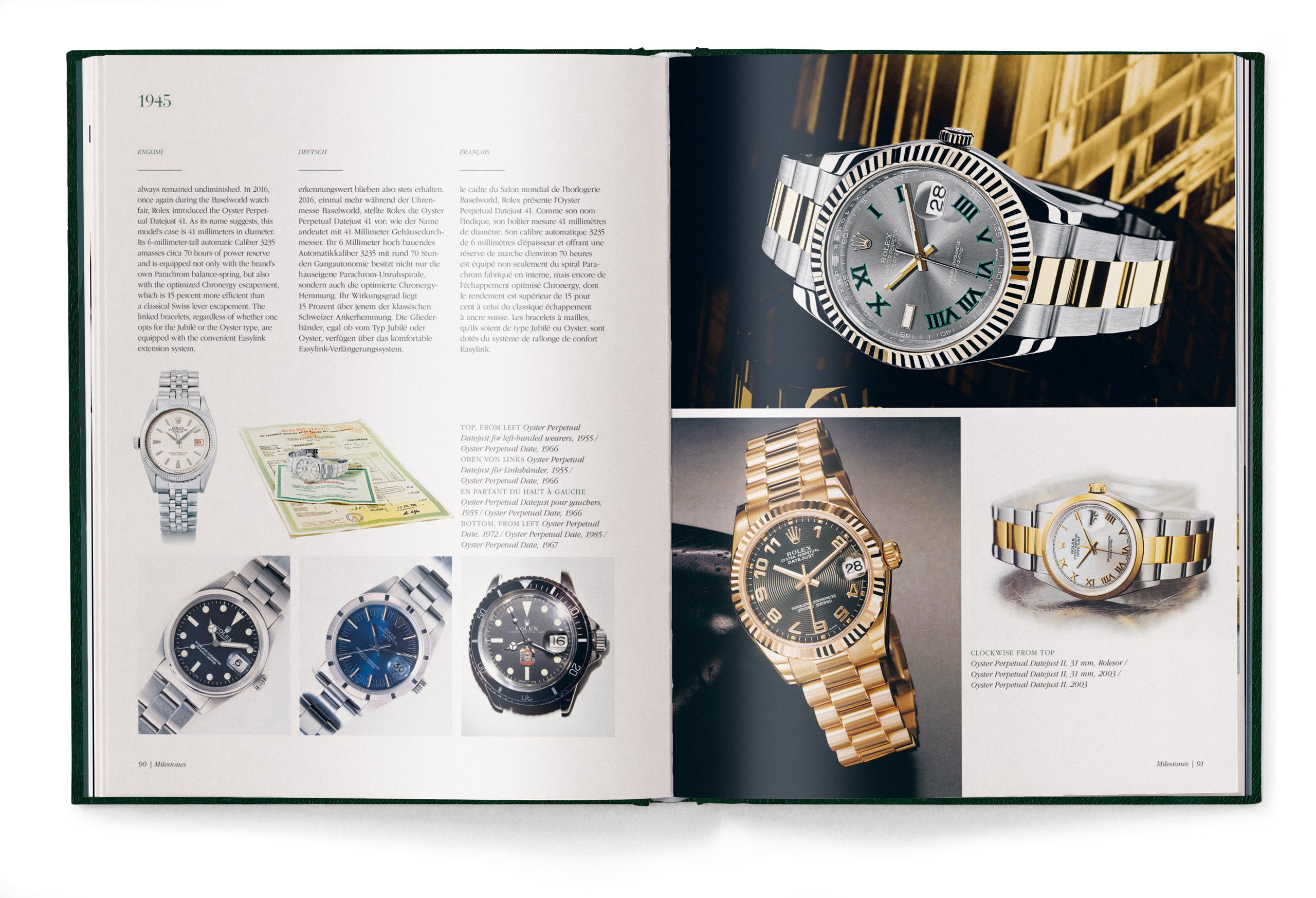 Beispielinhalt (Bild) The Watch Book Rolex