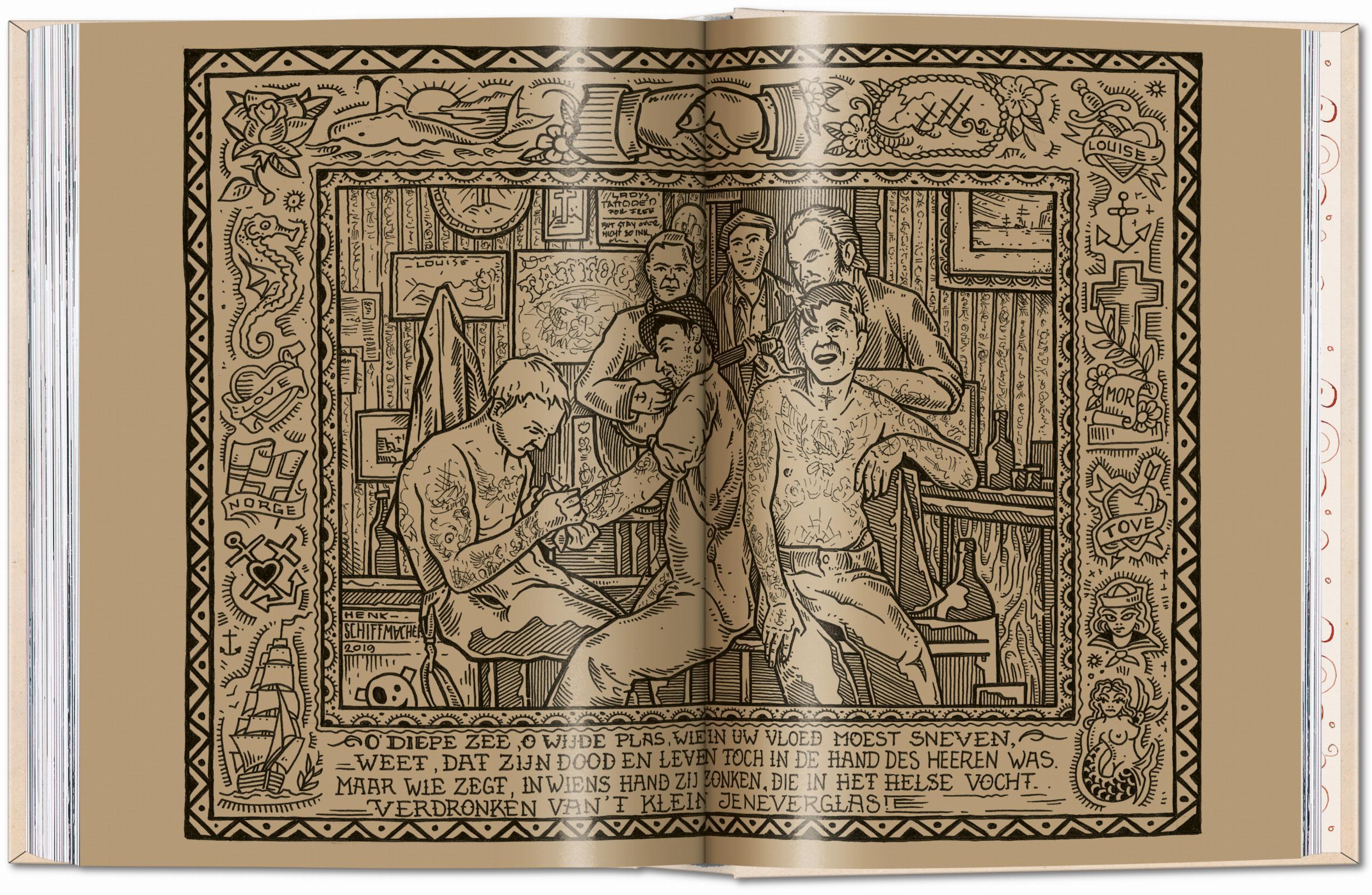Beispielinhalt (Bild) TATTOO. 1730s-1970s. Henk Schiffmacher's Private Collection. 45th Ed.