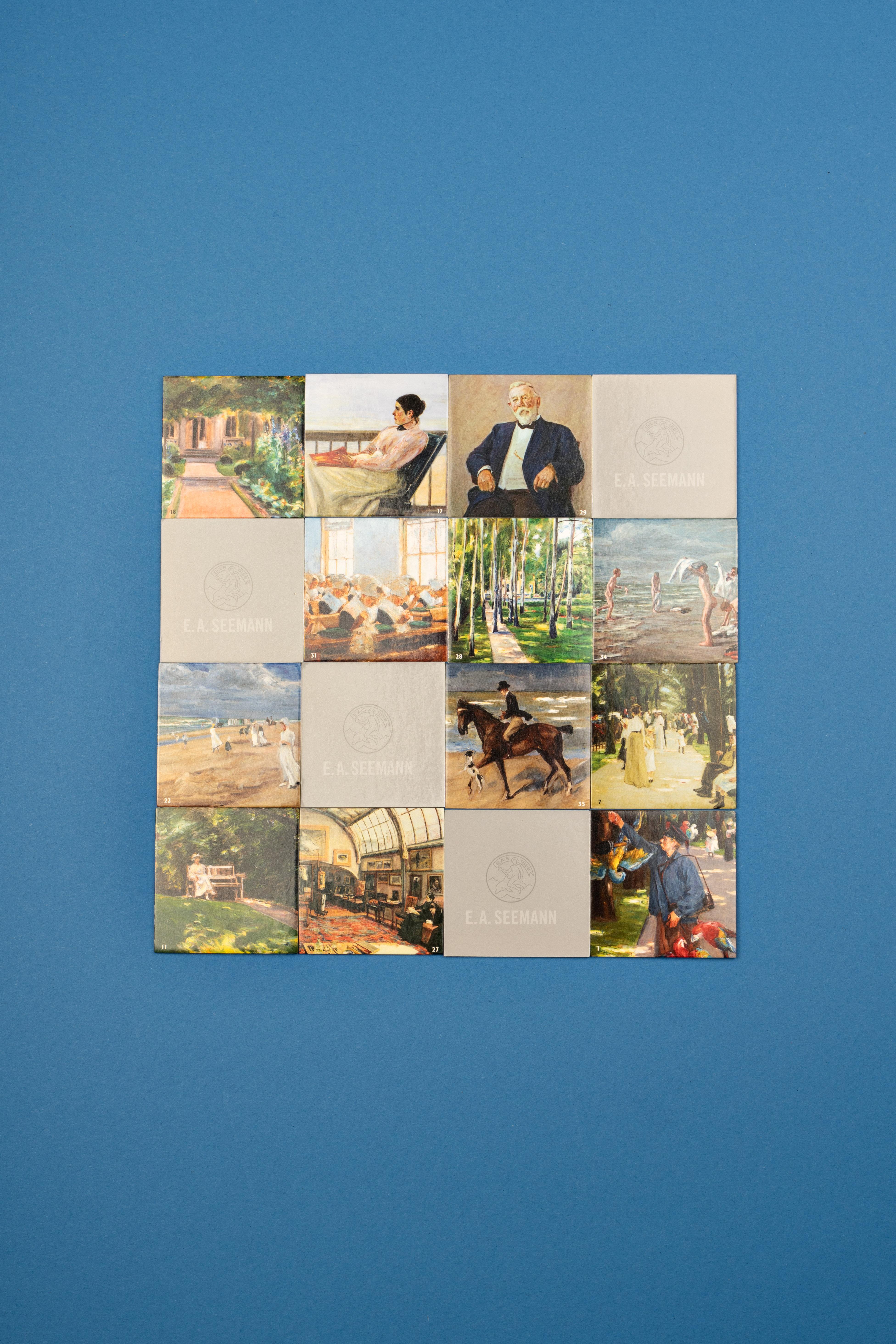 Beispielinhalt (Bild) Max Liebermann. Memo / Matching Game