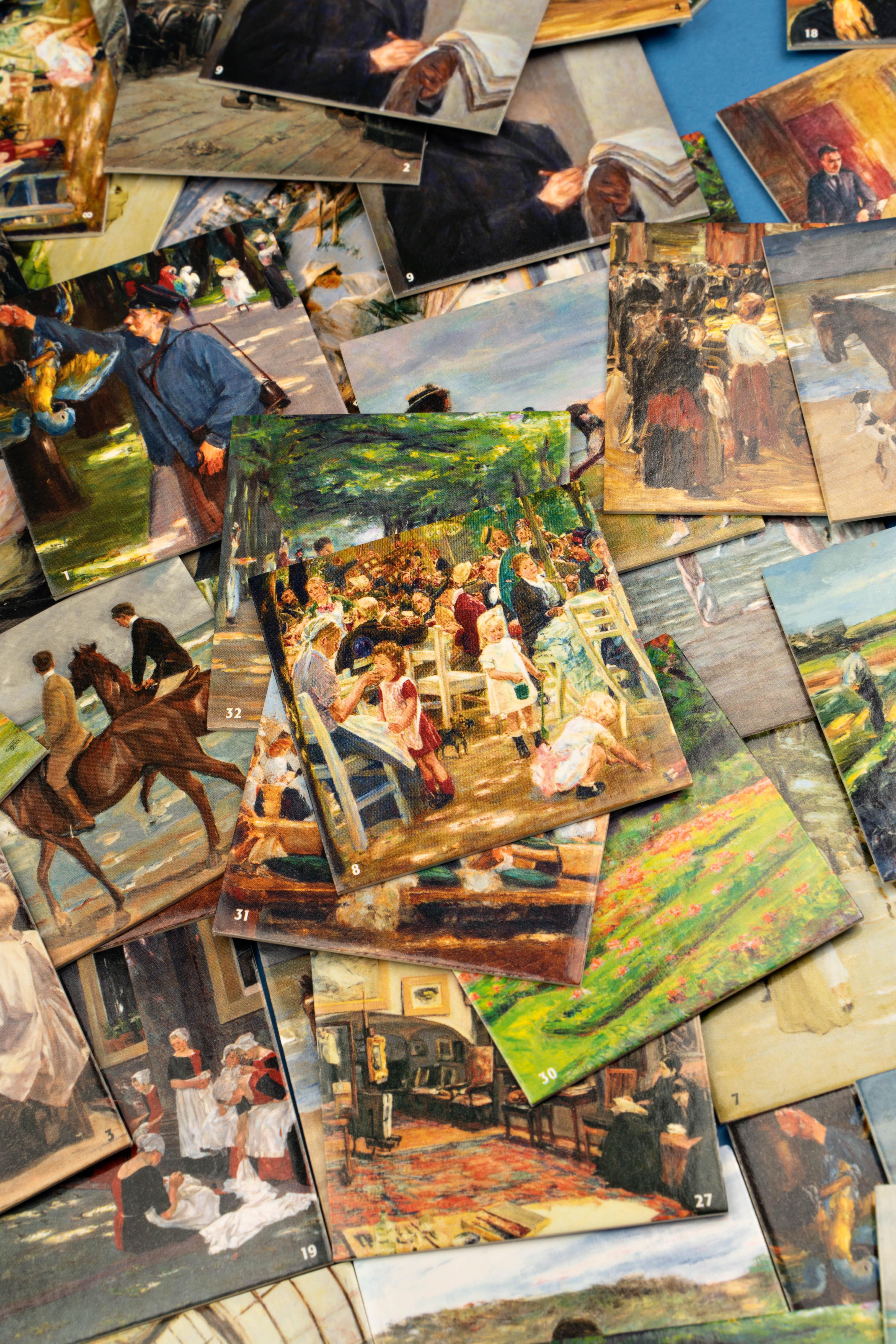 Beispielinhalt (Bild) Max Liebermann. Memo / Matching Game