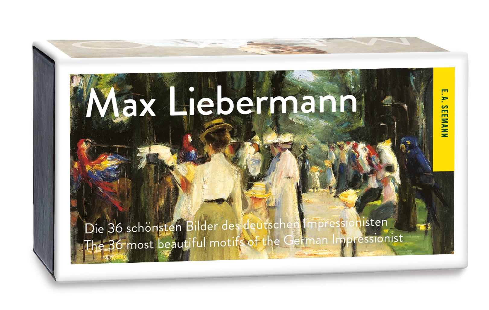 Vorderes Coverbild Max Liebermann. Memo / Matching Game