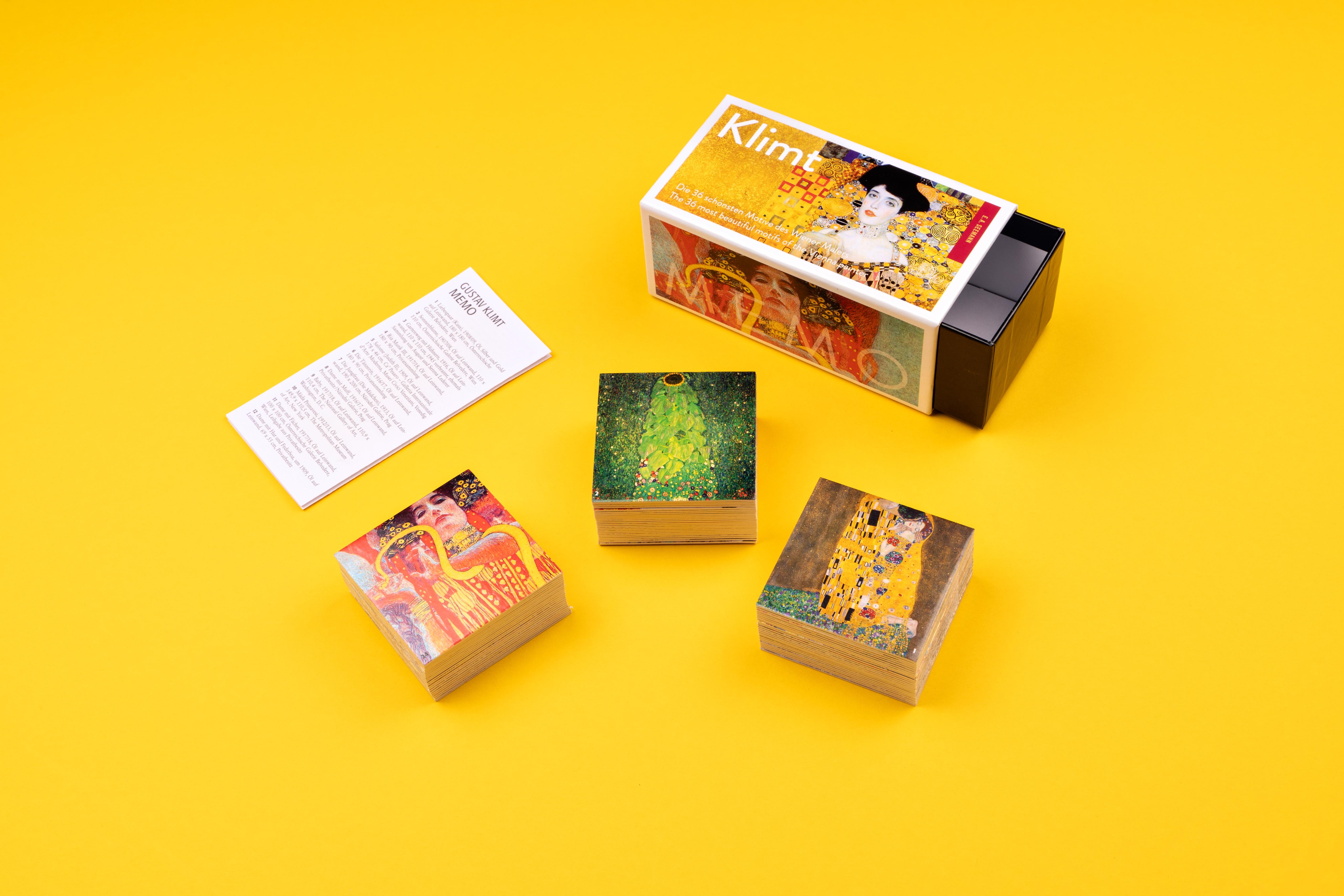 Beispielinhalt (Bild) Klimt Memo / Matching Game