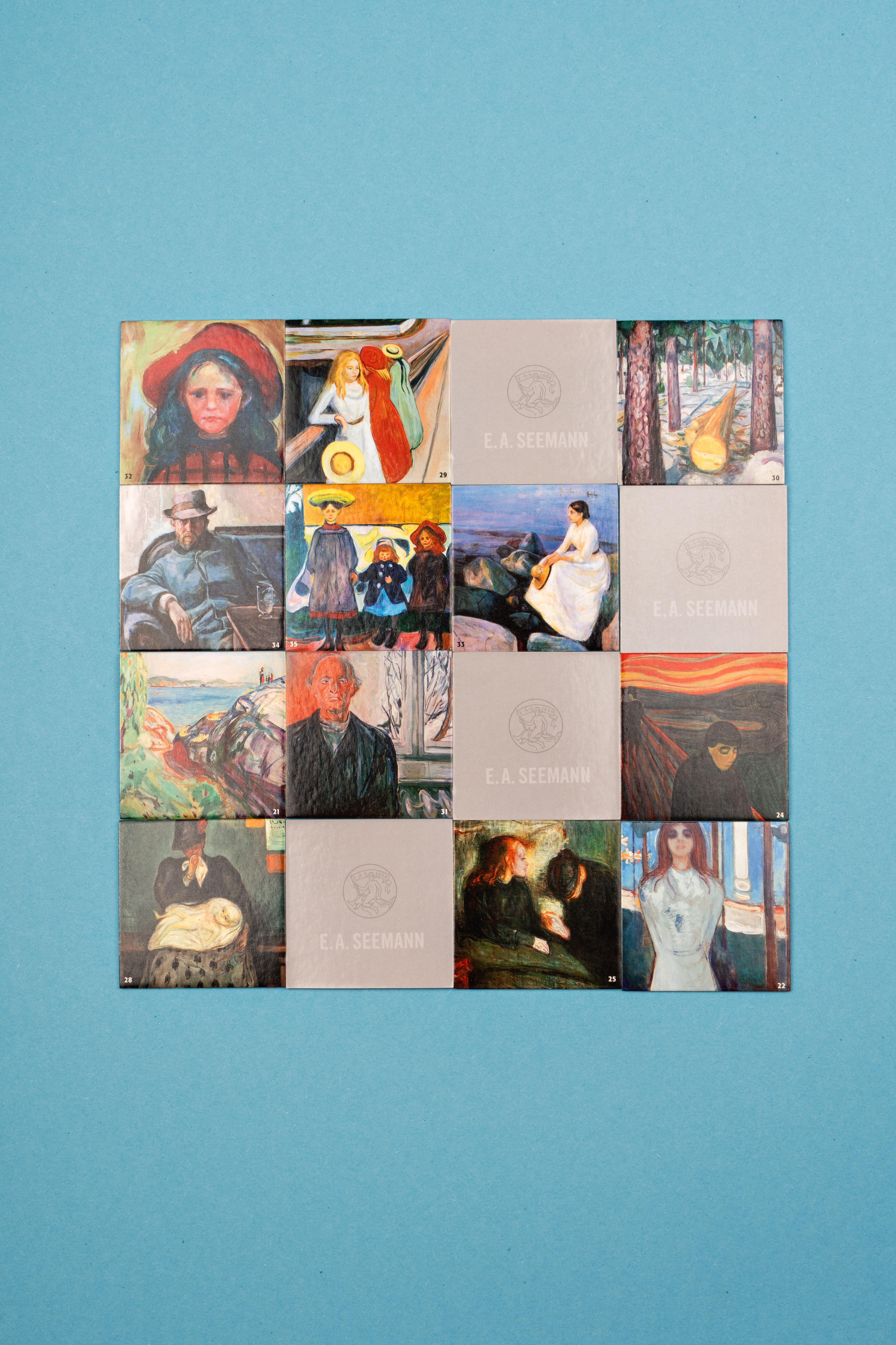 Beispielinhalt (Bild) Edvard Munch Memo / Matching Game