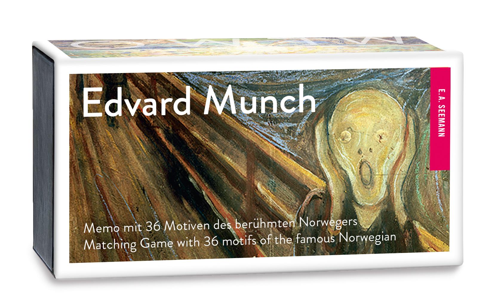 Vorderes Coverbild Edvard Munch Memo / Matching Game