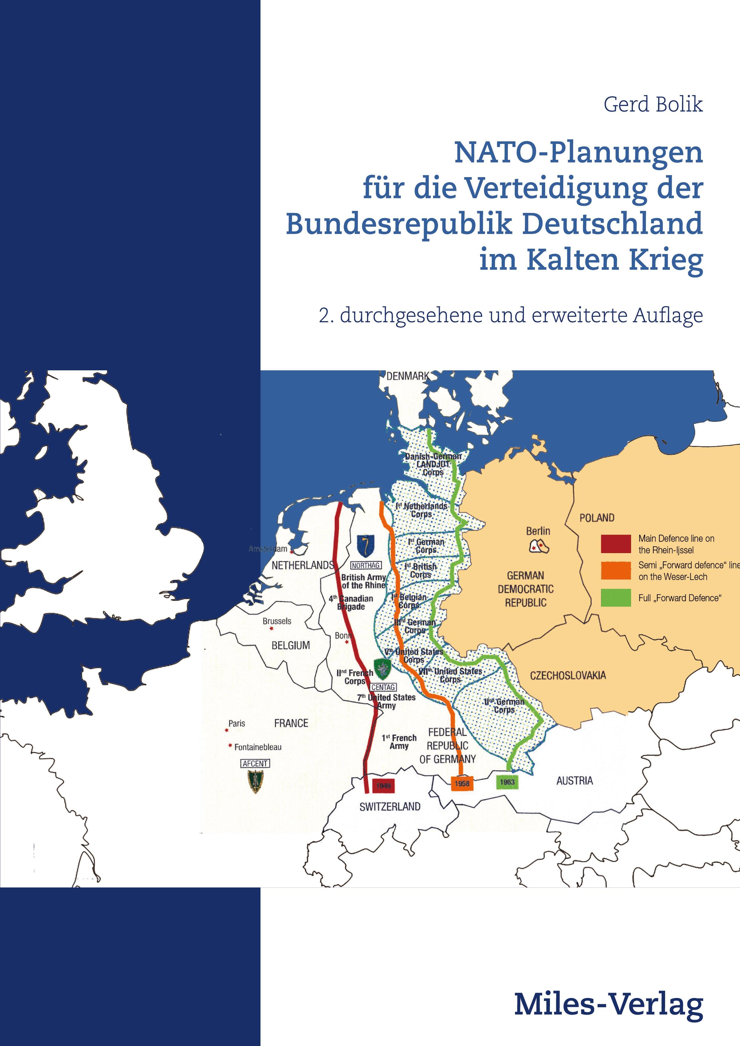 Vorderes Coverbild NATO-Planungen für die Verteidigung der Bundesrepublik Deutschland im Kalten Krieg