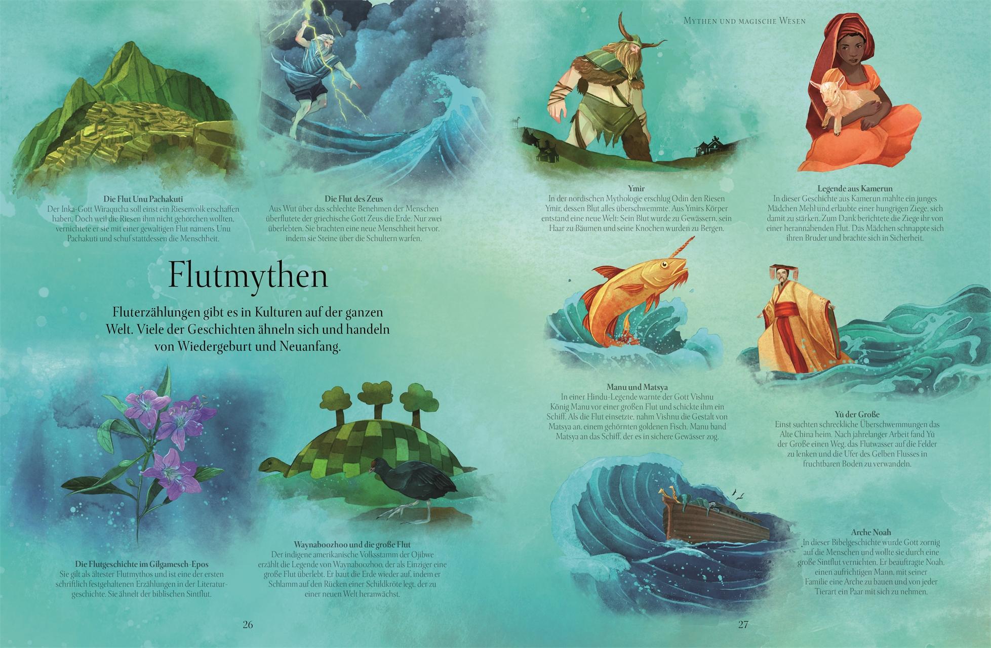 Beispielinhalt (Bild) Magische Wasserwesen