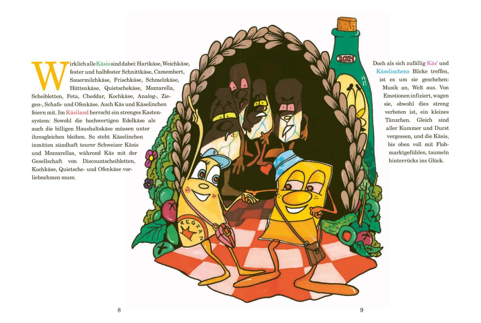 Beispielinhalt (Bild) Die Käsis