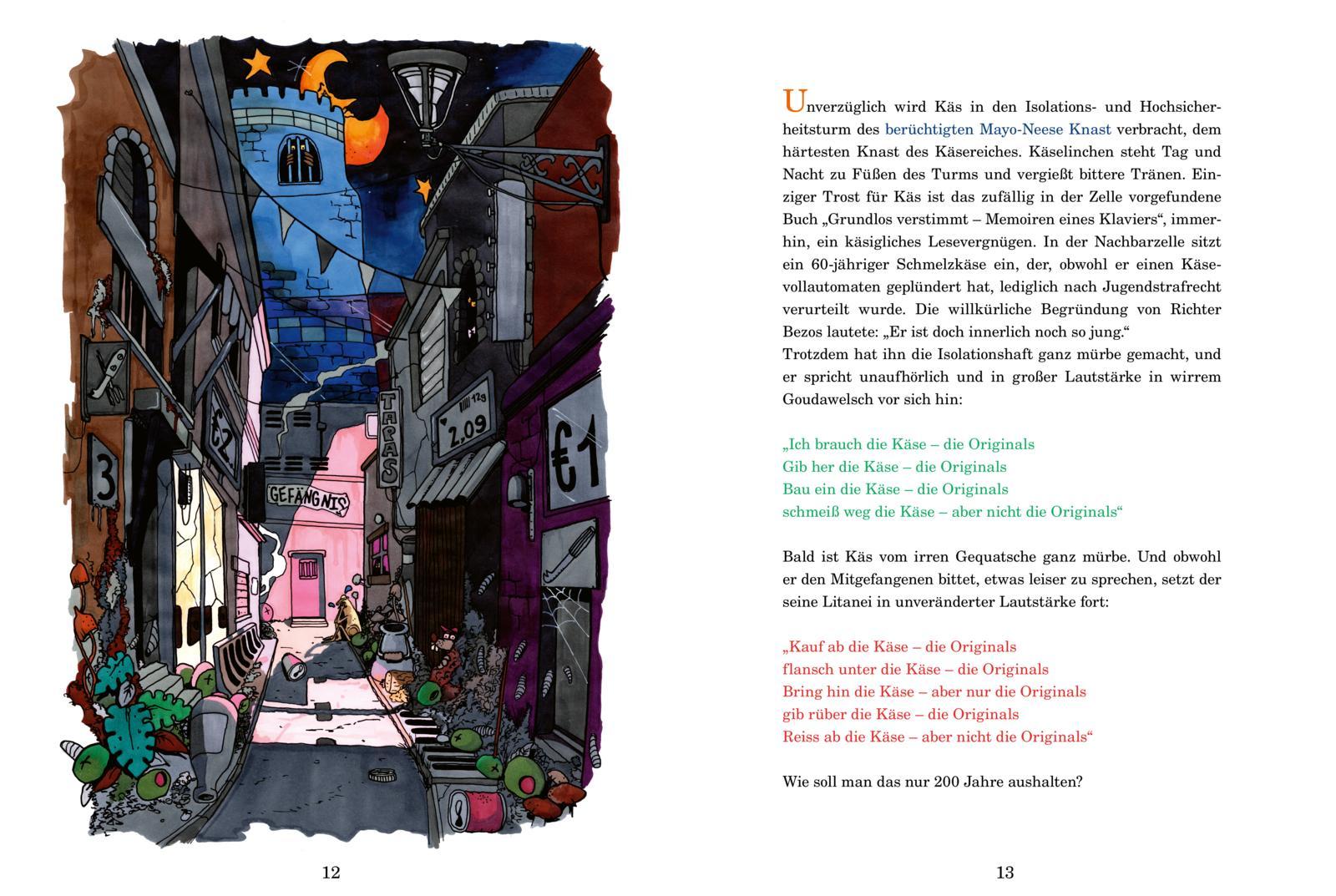 Beispielinhalt (Bild) Die Käsis