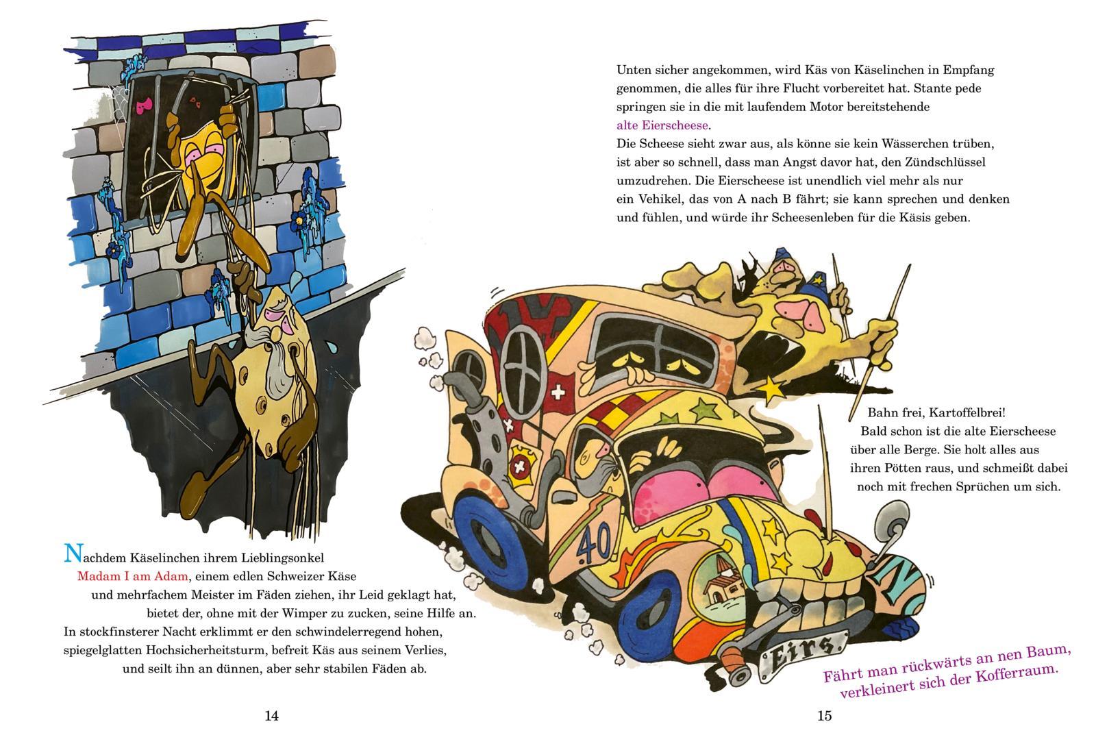 Beispielinhalt (Bild) Die Käsis