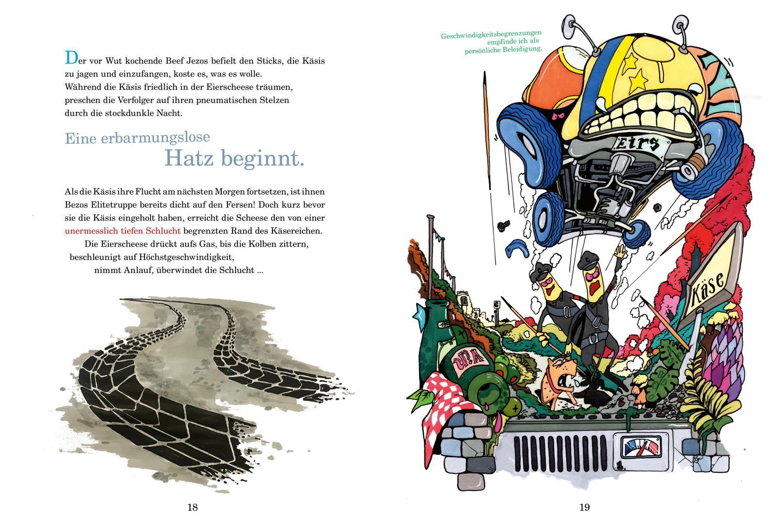 Beispielinhalt (Bild) Die Käsis