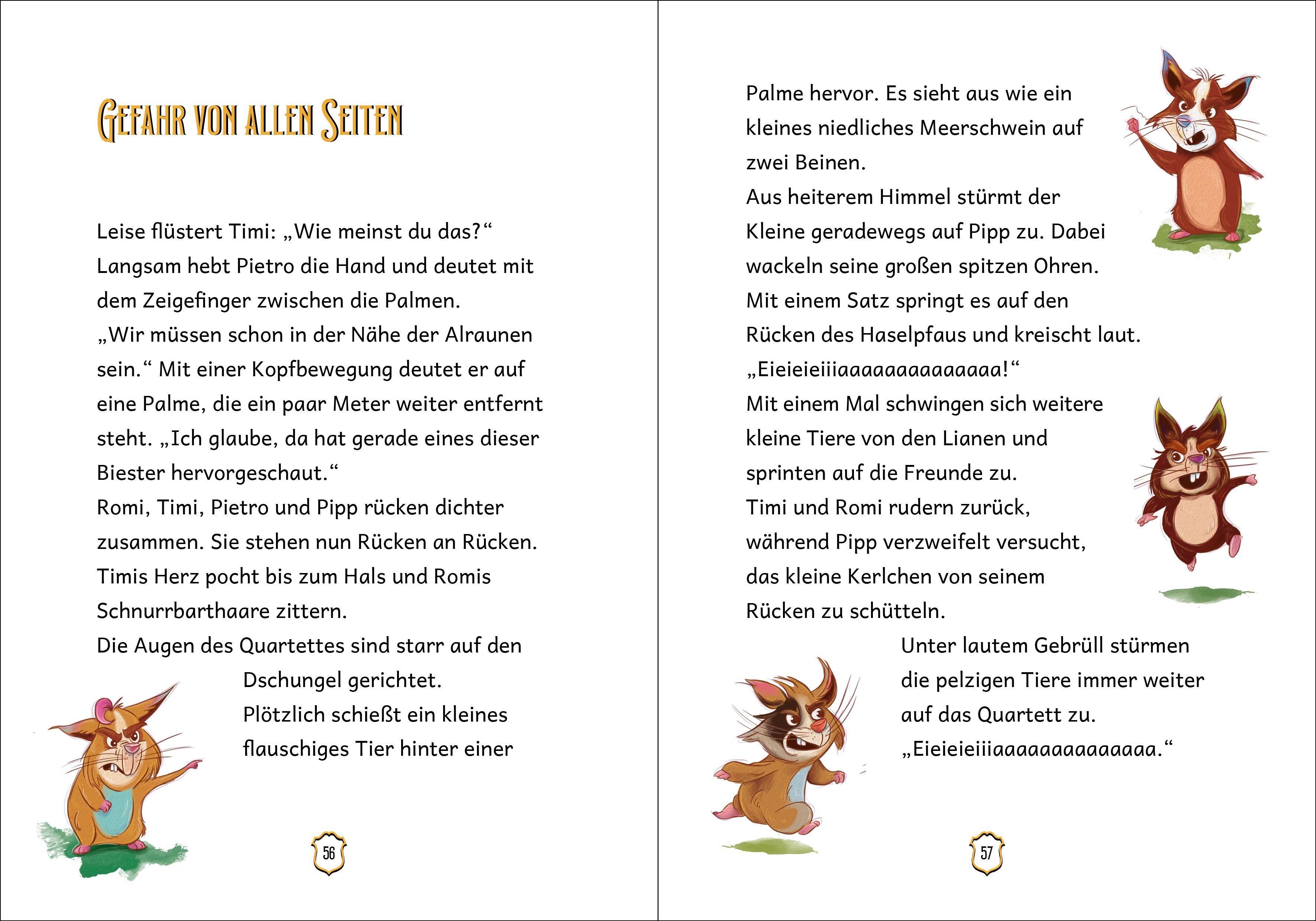 Beispielinhalt (Bild) Timi Travel und die Wurzel der Alraune