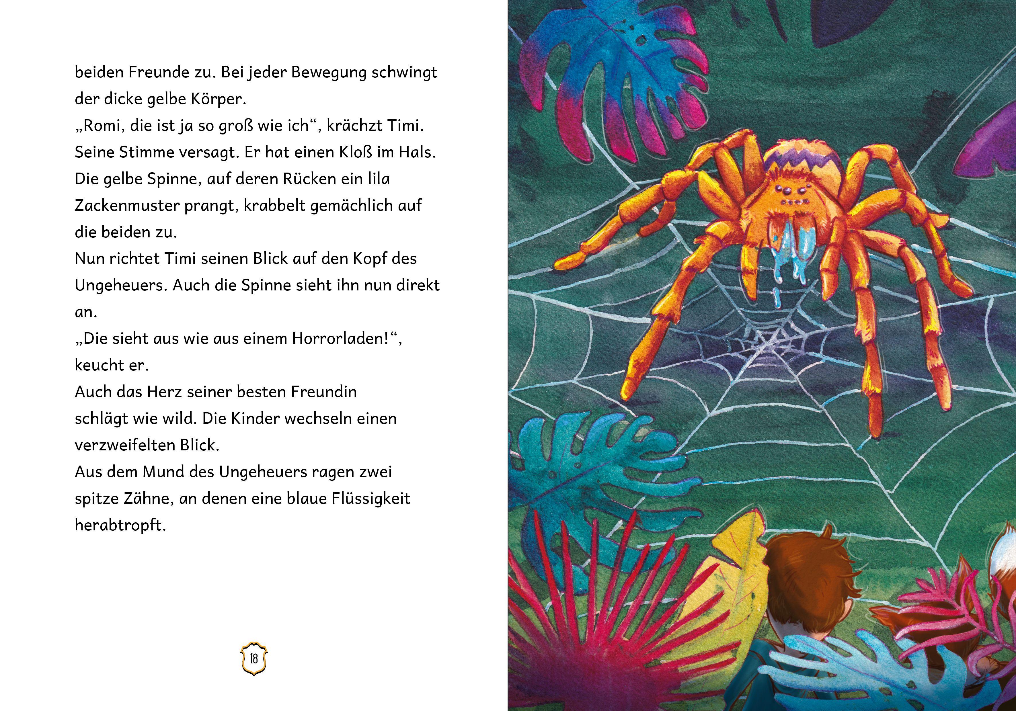 Beispielinhalt (Bild) Timi Travel und die Wurzel der Alraune