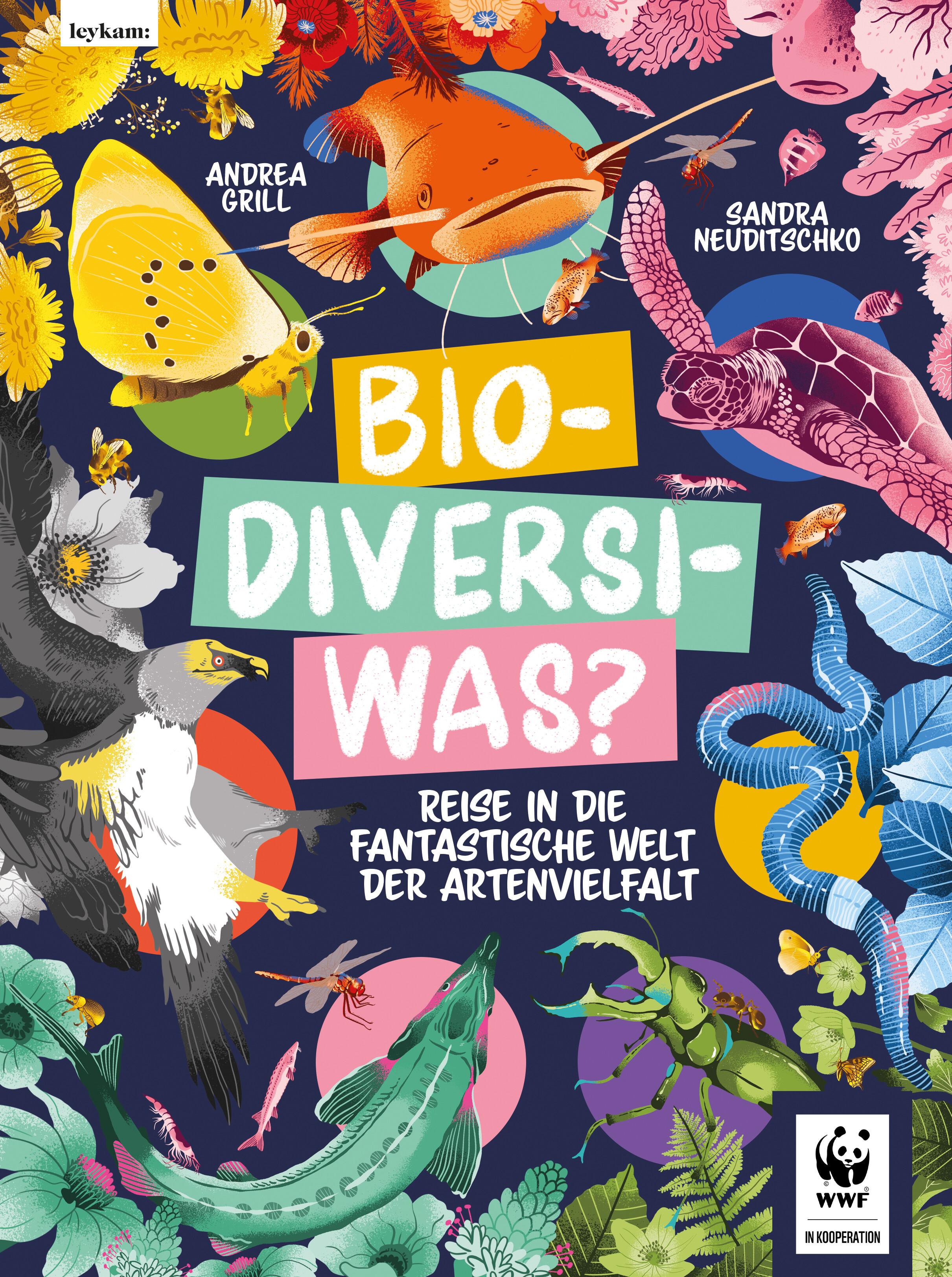 Vorderes Coverbild Bio-Diversi-Was? Reise in die fantastische Welt der Artenvielfalt. In Kooperation mit dem WWF