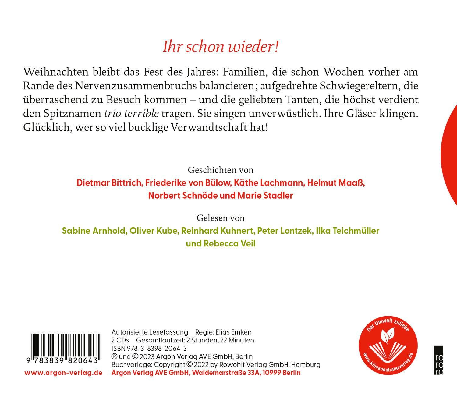 Rückseitencover Lallende Tanten überall