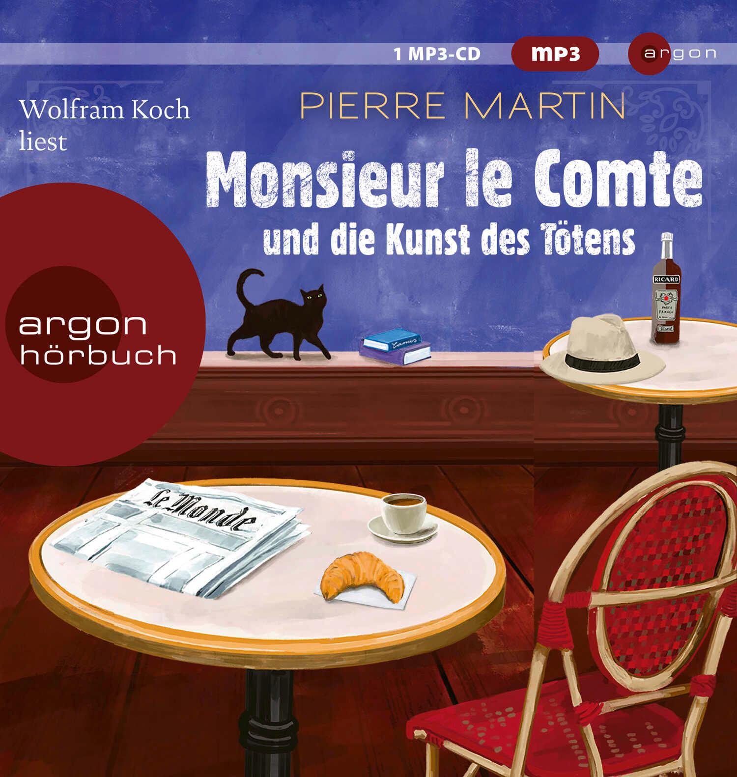 Vorderes Coverbild Monsieur le Comte und die Kunst des Tötens
