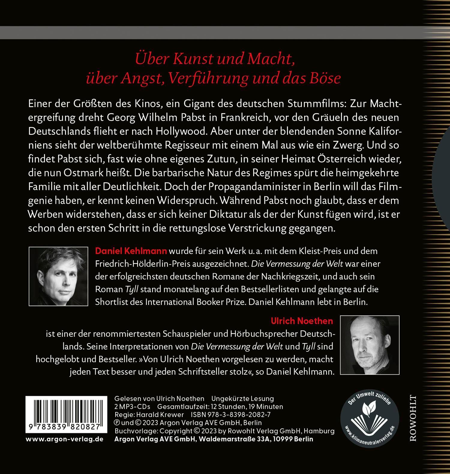 Rückseitencover Lichtspiel