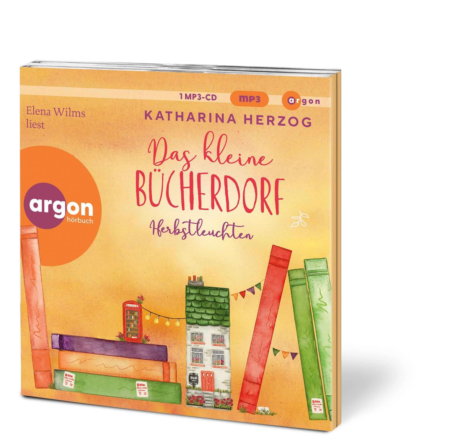 Beispielinhalt (Bild) Das kleine Bücherdorf: Herbstleuchten