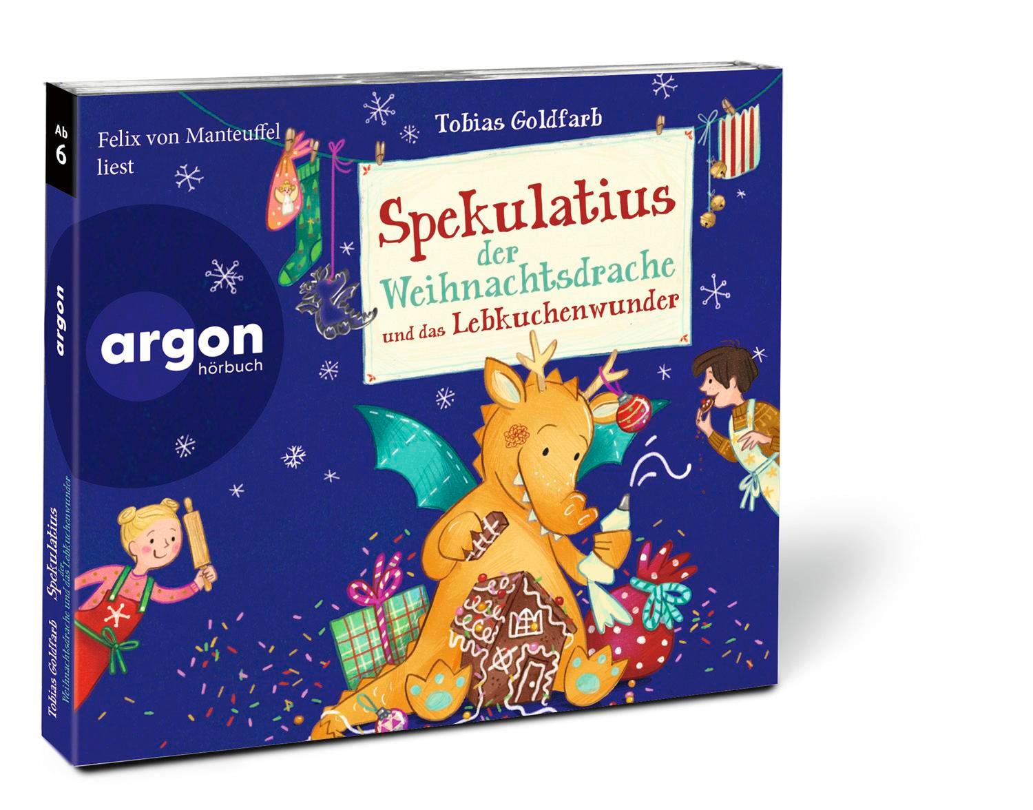 Beispielinhalt (Bild) Spekulatius der Weihnachtsdrache und das Lebkuchenwunder